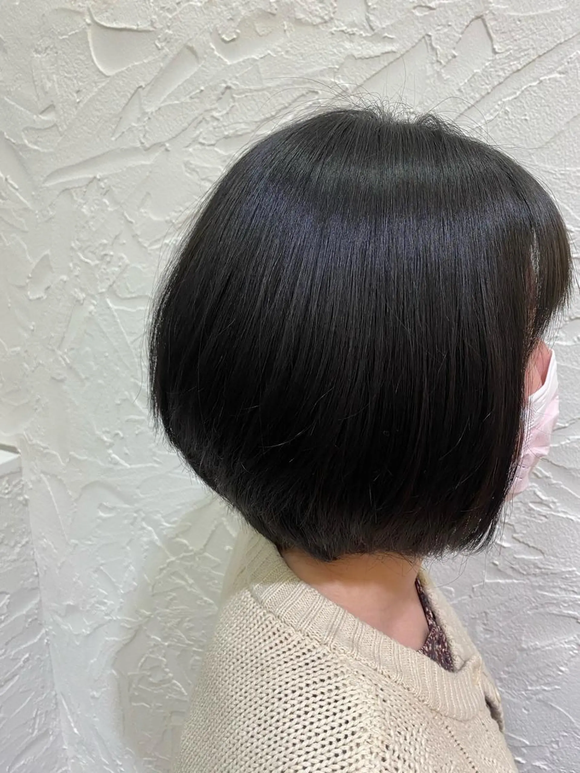 カラー ブルーカラー 透明感カラー バイオレットカラー 齋藤 優のヘアスタイル