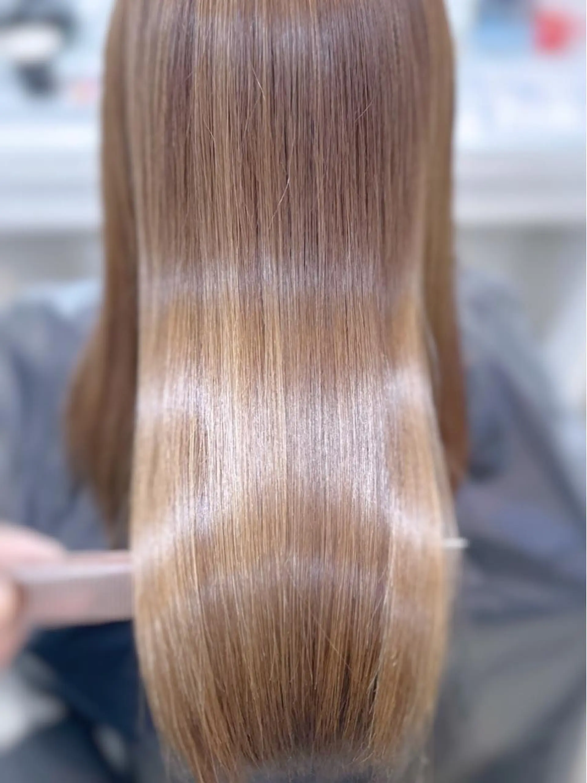 ロング カット 縮毛矯正 トリートメント WHALE hair salon所属・WHALE hair salonのヘアスタイル