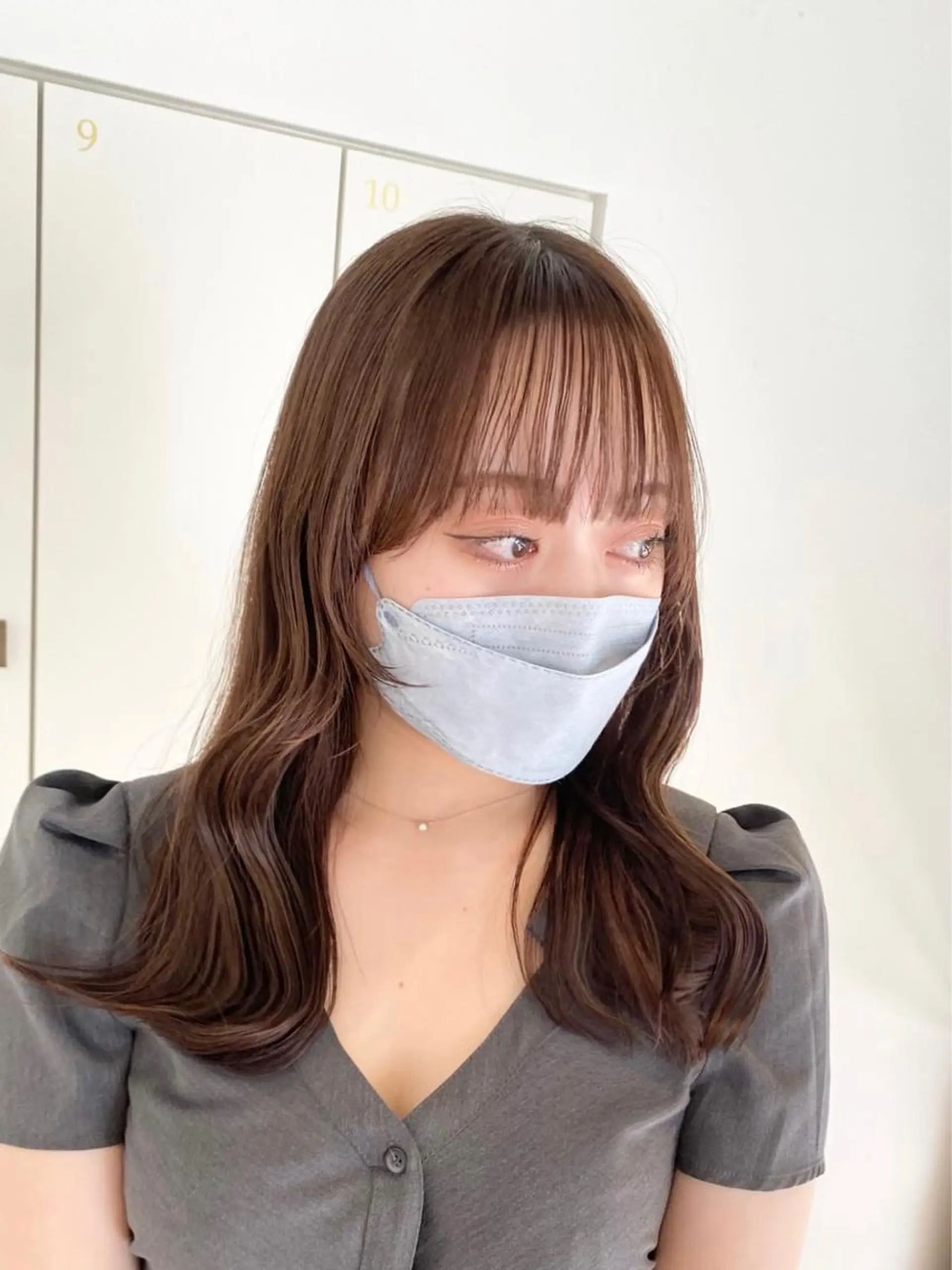 ロング 韓国風ヘア ヘアカラー トリートメント motel所属・モデルや芸能人も通う ✨マンツーマンサロンのヘアスタイル