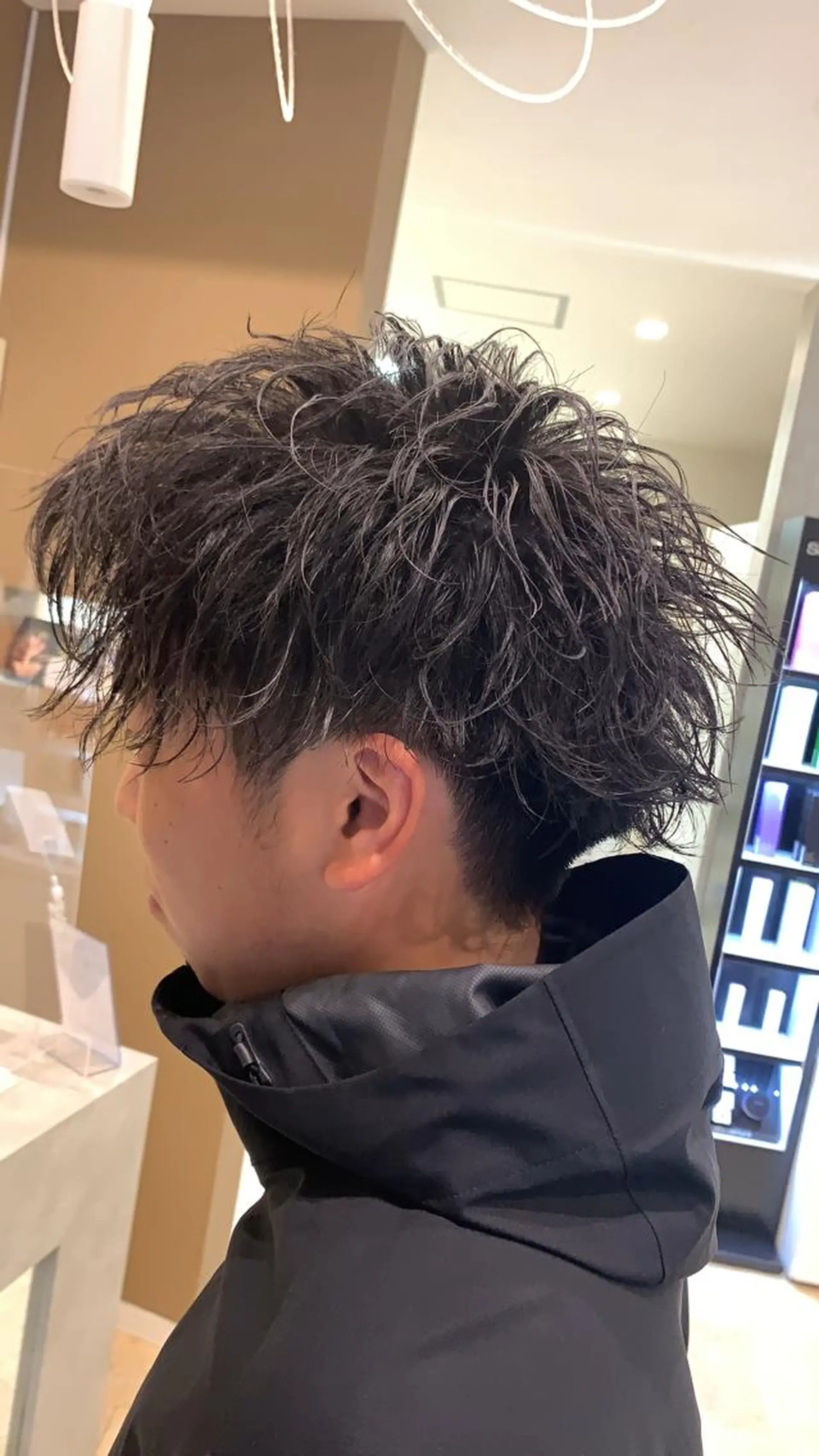 パーマ メンズ マッシュ メンズカット/レイヤ ーカット大名Lay.のヘアスタイル
