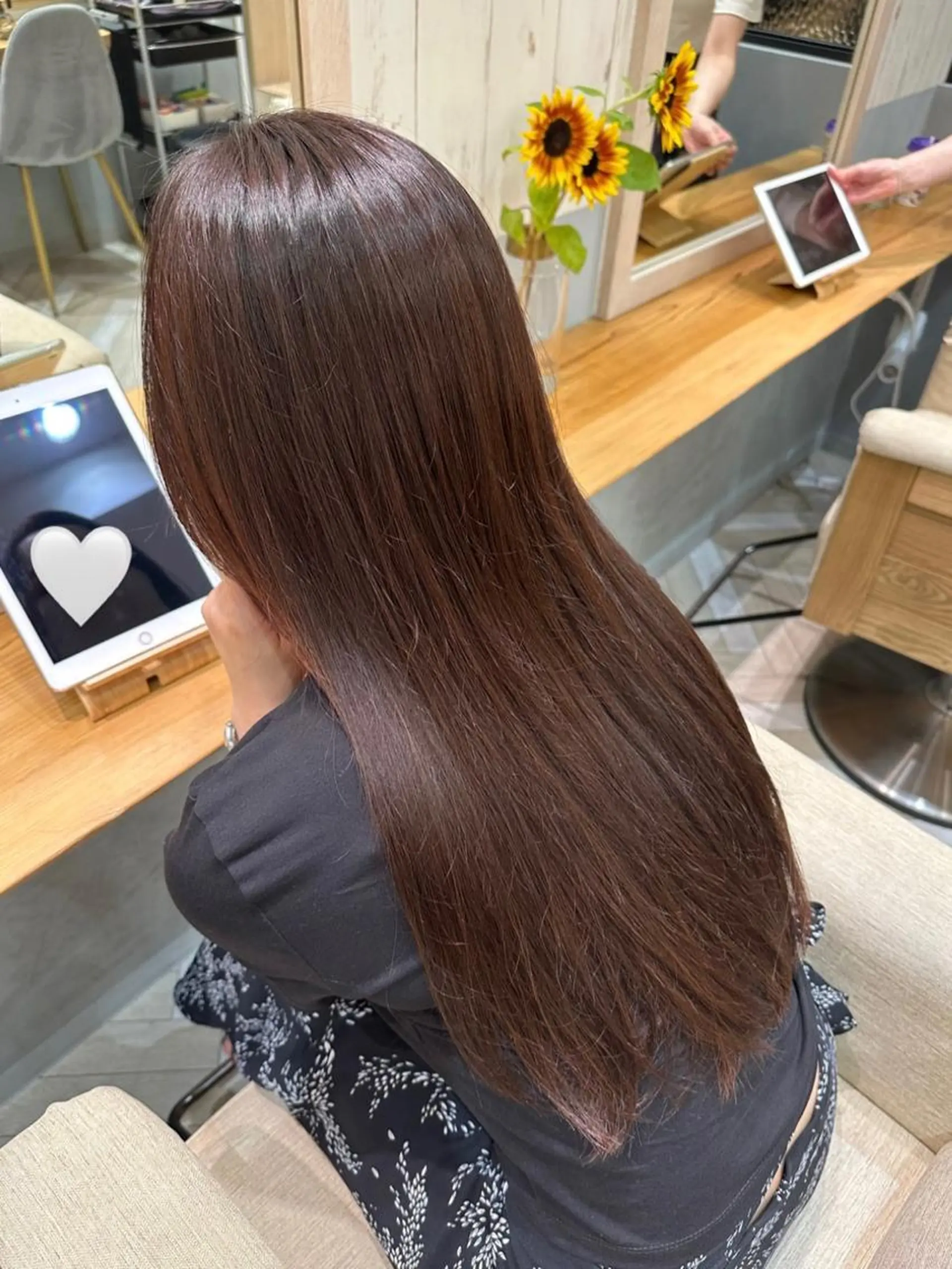 ロング カラー 髪質改善サロン Sea shinjuku所属・🫧韓国ミディアム カット🫧/ナナミのヘアスタイル