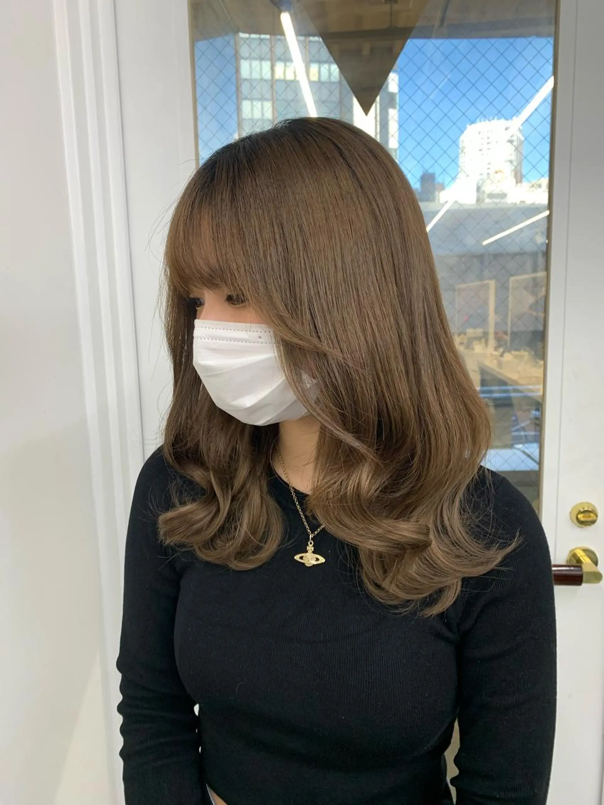 ショート カラー ヘアカラー エクステ とも🏆プルエクステ /髪質改善🏆渋谷のヘアスタイル