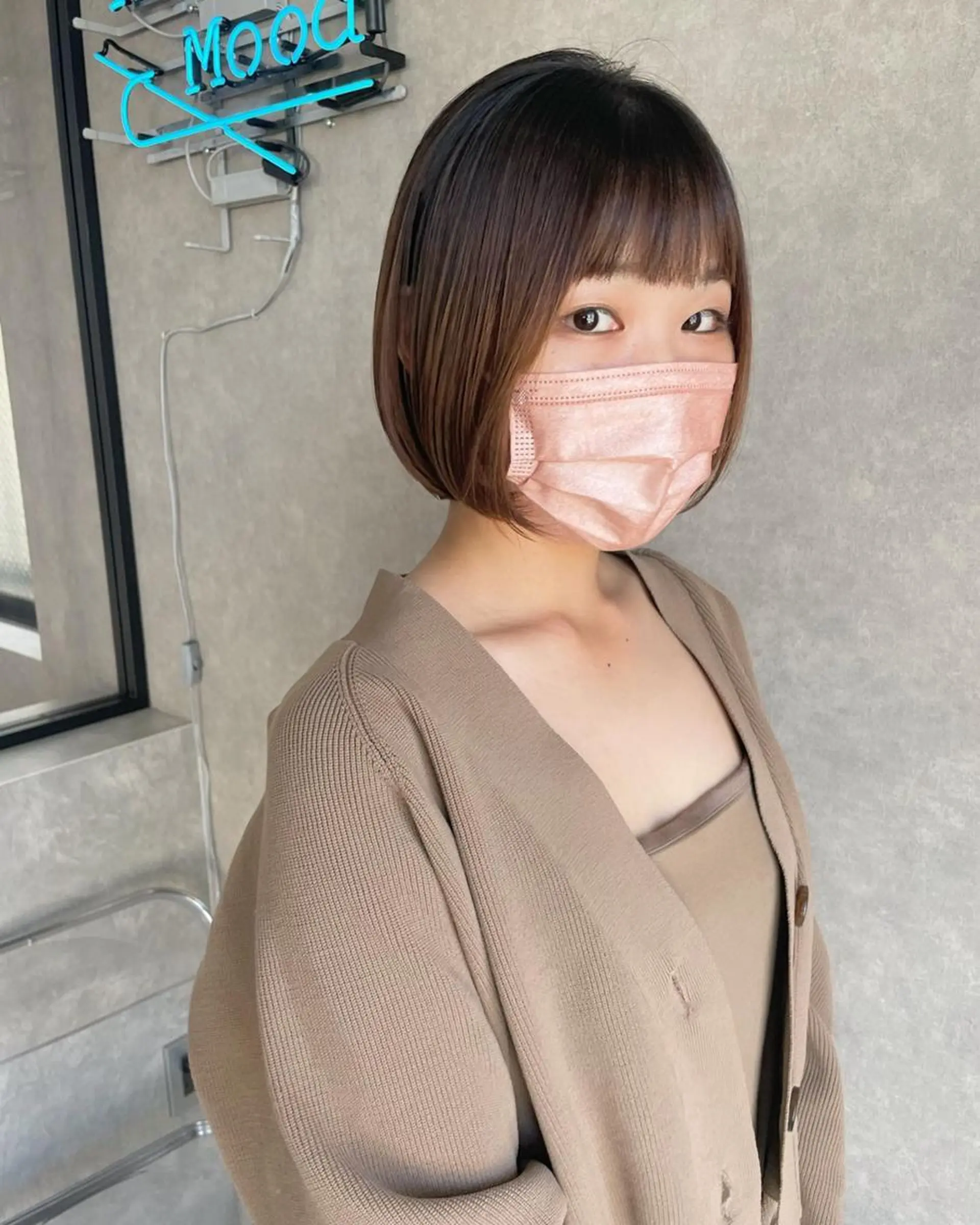 ショート ボブ ショートヘア 河原 亮のヘアスタイル