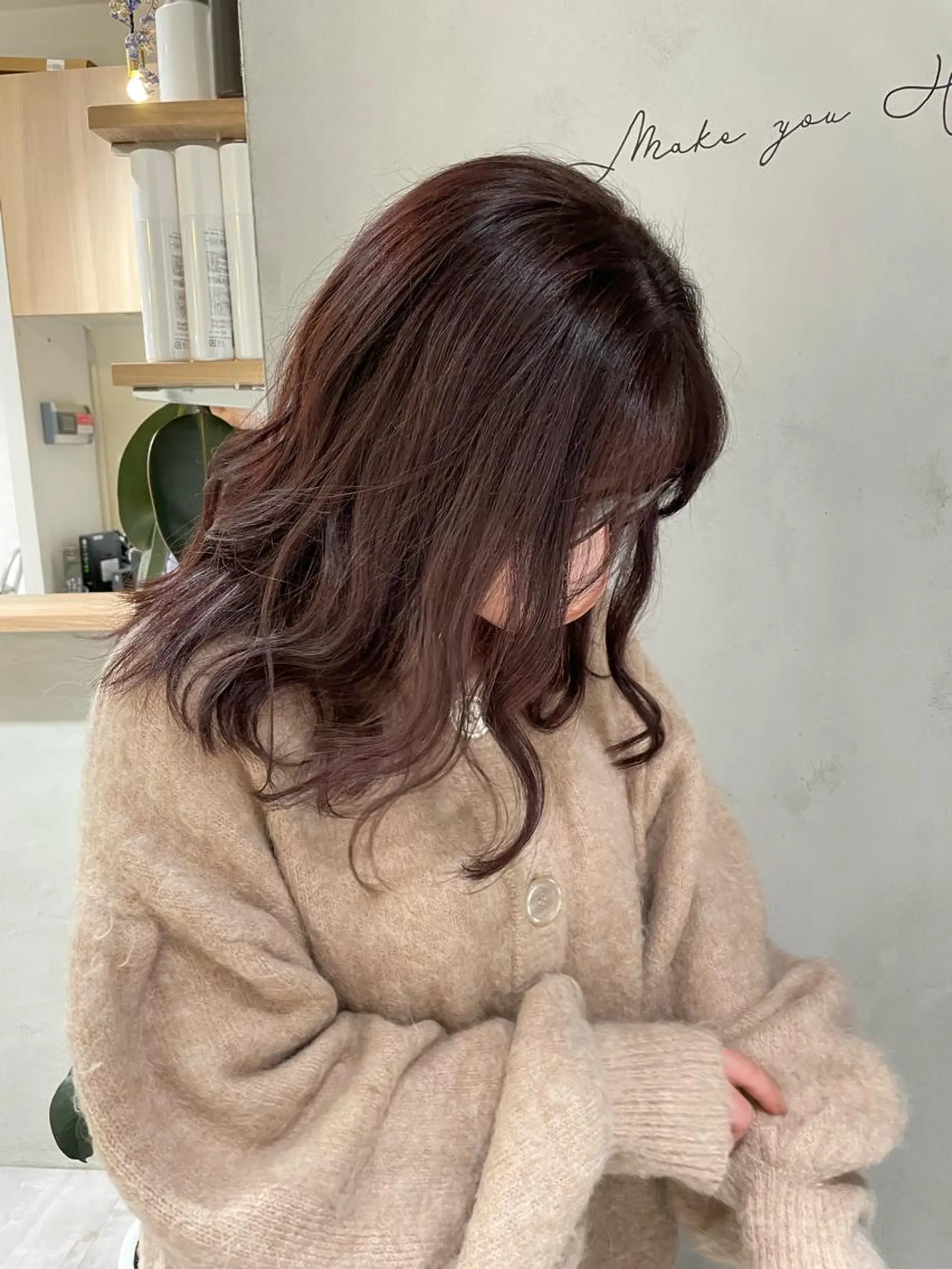 セミロング カラー esse 大阪梅田茶屋町店【エッセ】所属・似合わせカット/ 青竹真璃亜のヘアスタイル