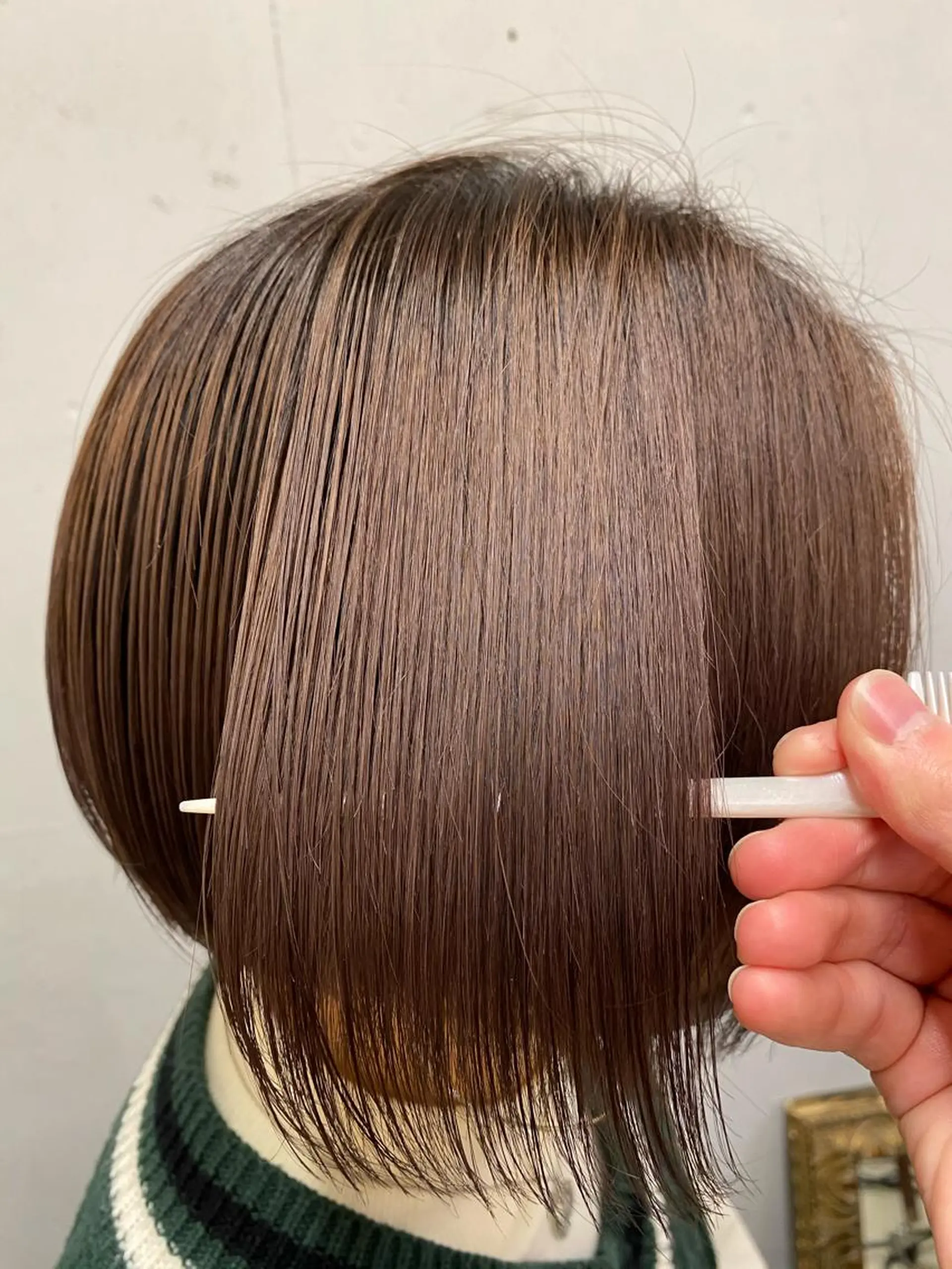 ショート ラベンダーベージュ CYAN by acoron .池袋所属・メンズパーマ職人 ユキハシのヘアスタイル