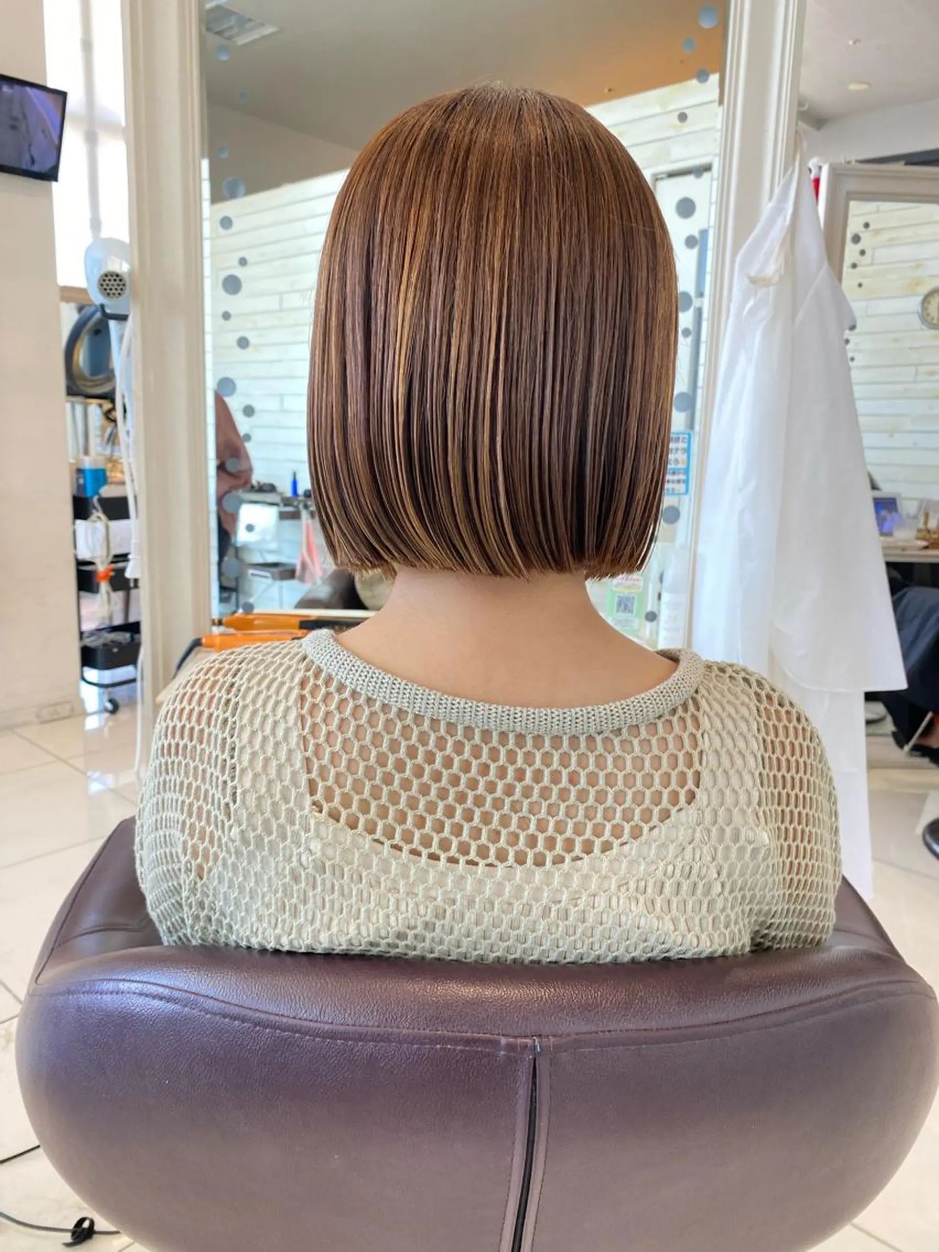 ショート カット riho/ブリーチ/ デザインカラー/辻堂のヘアスタイル