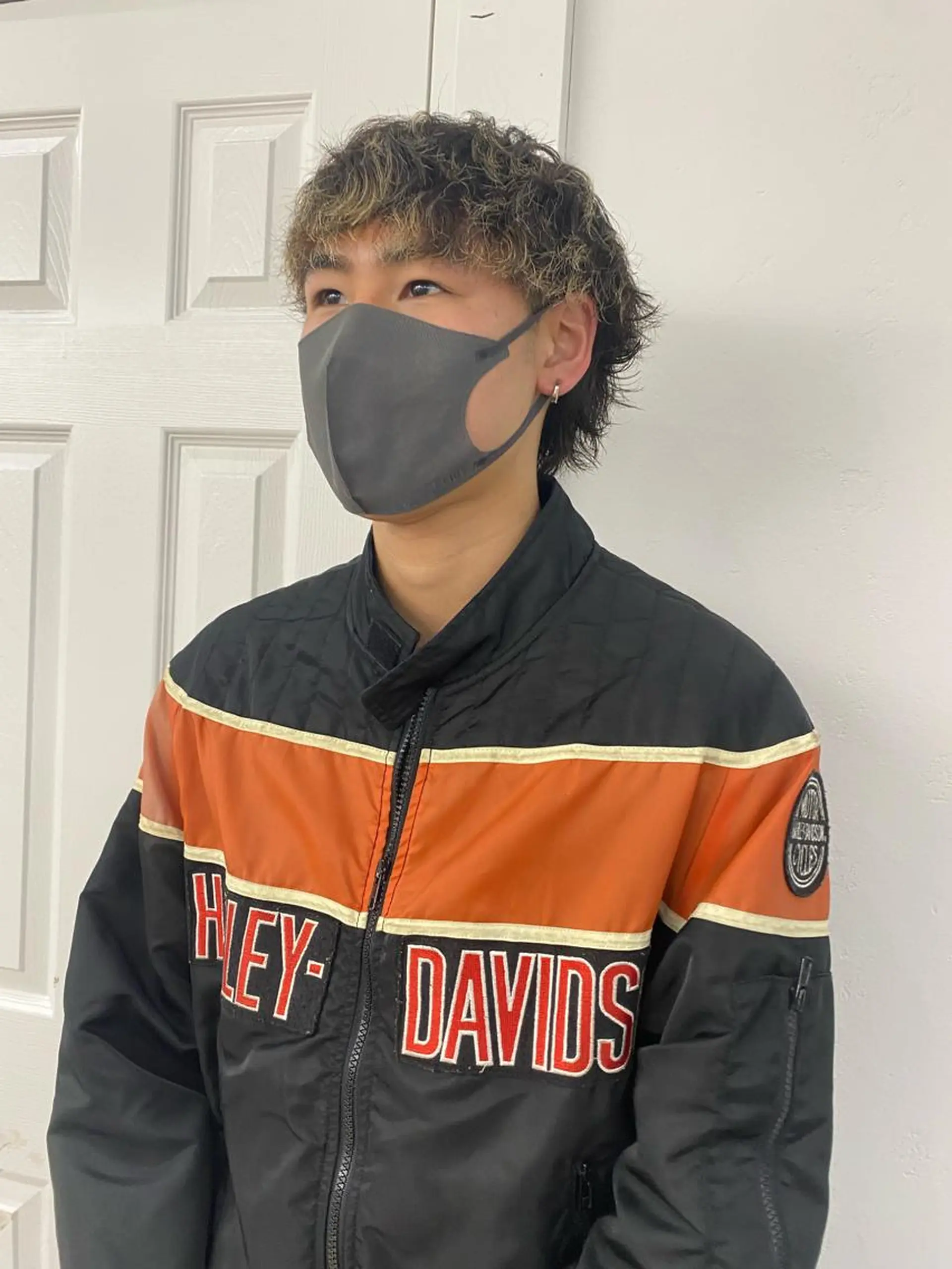 カラー メンズ yumeka🩶ボブ 暖色/透け感カラーのヘアスタイル