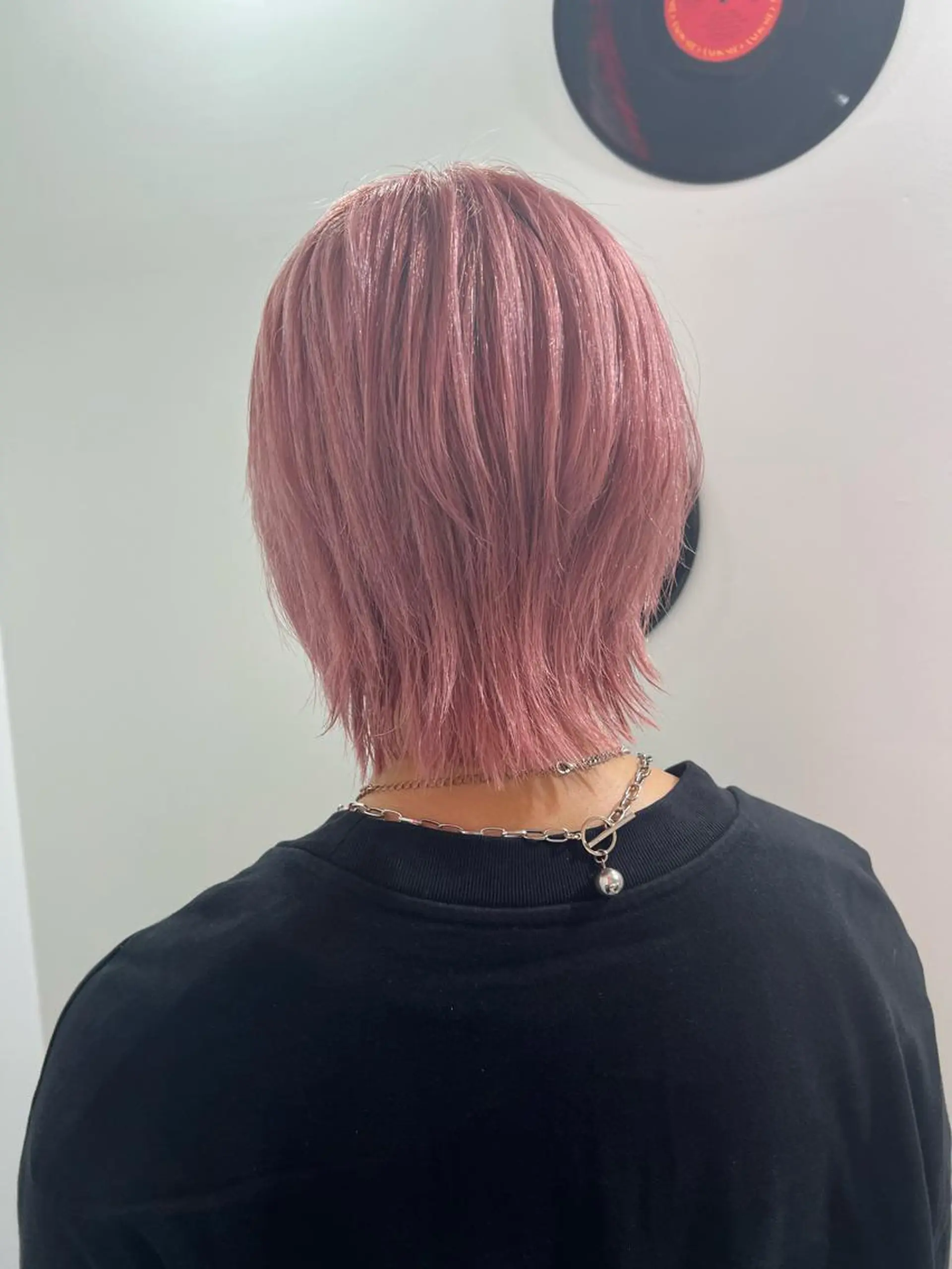 ショート カラー ヘアアレンジ 🧨ブリーチー×ボブ レイヤー💎じゅえるのヘアスタイル