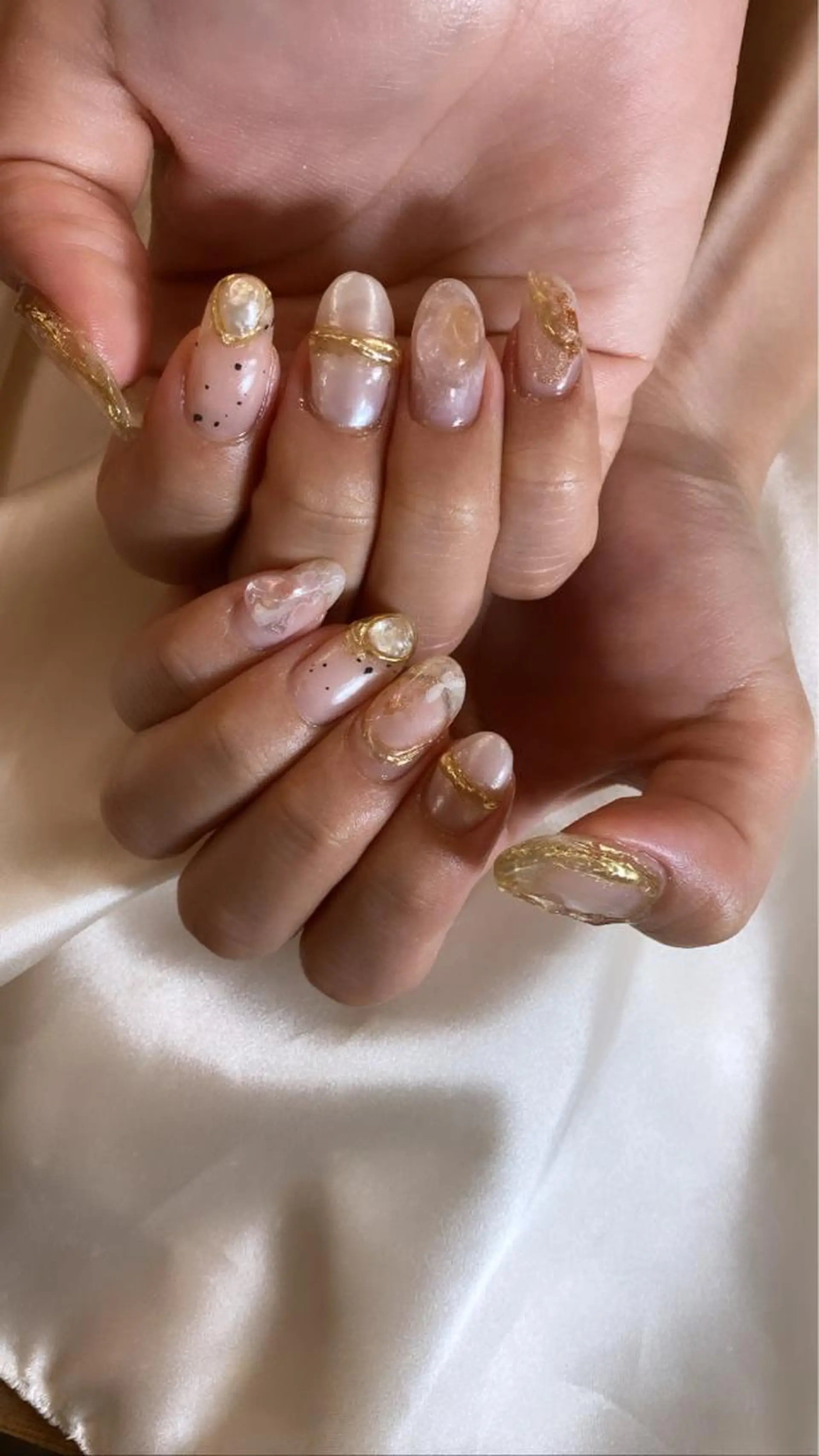 ネイル nailsalon　hue所属・小山 羽奈のネイルデザイン
