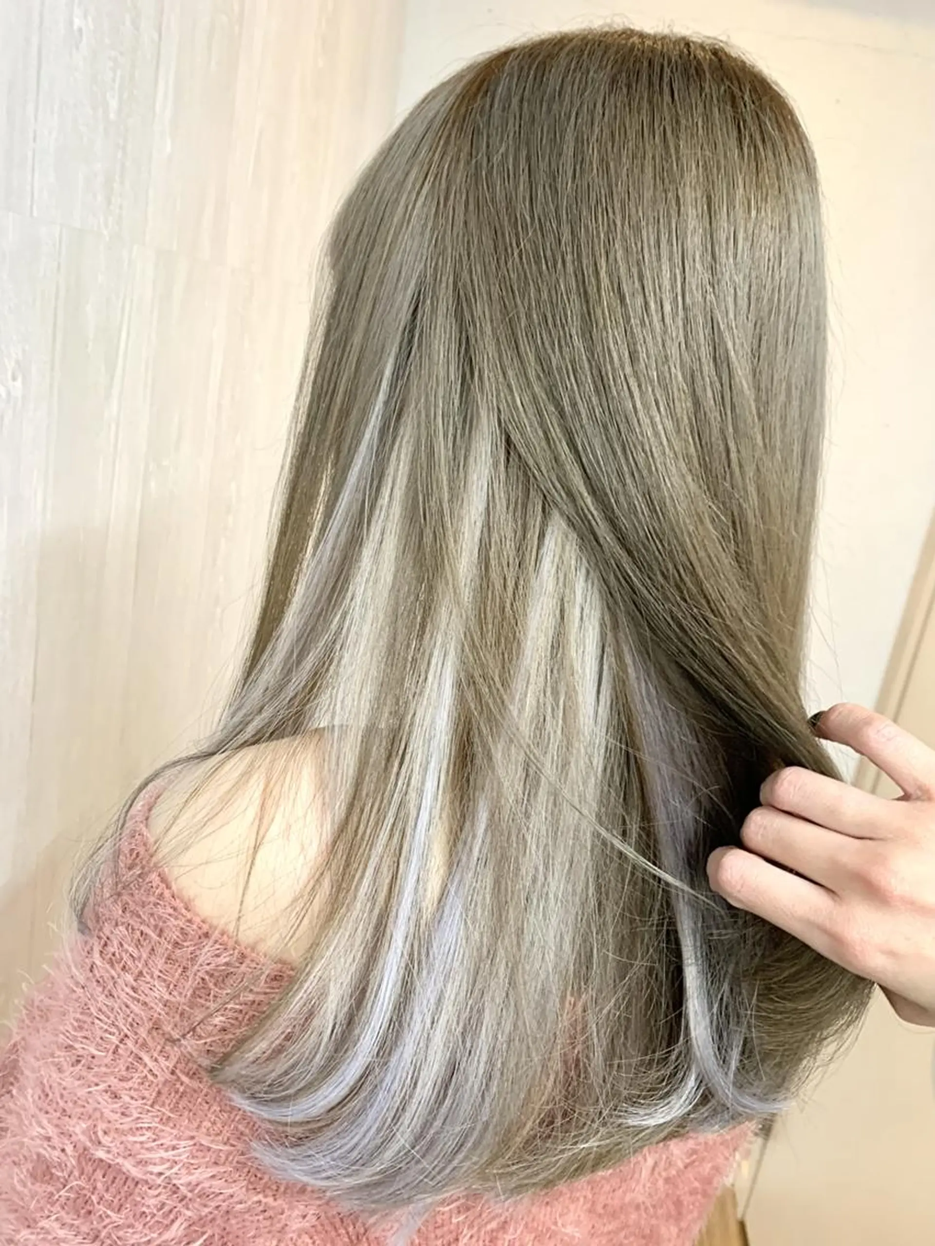 ロング シールエクステ エクステ 髪質改善 トリートメント エクステ GLOSS 心斎橋 山上のヘアスタイル
