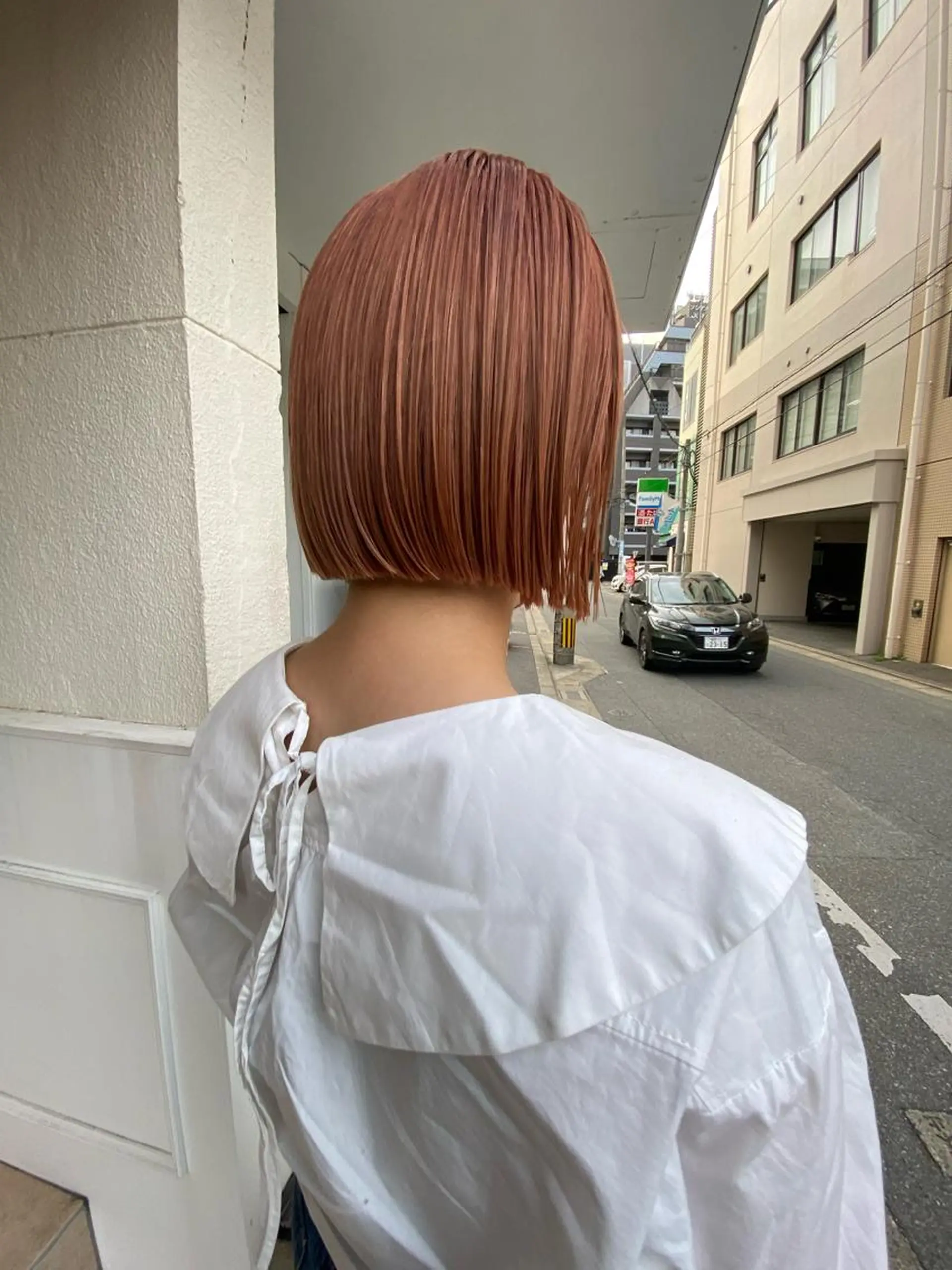 ショート ボブ カット ヘアカラー トリートメント Musiiik hairのヘアスタイル