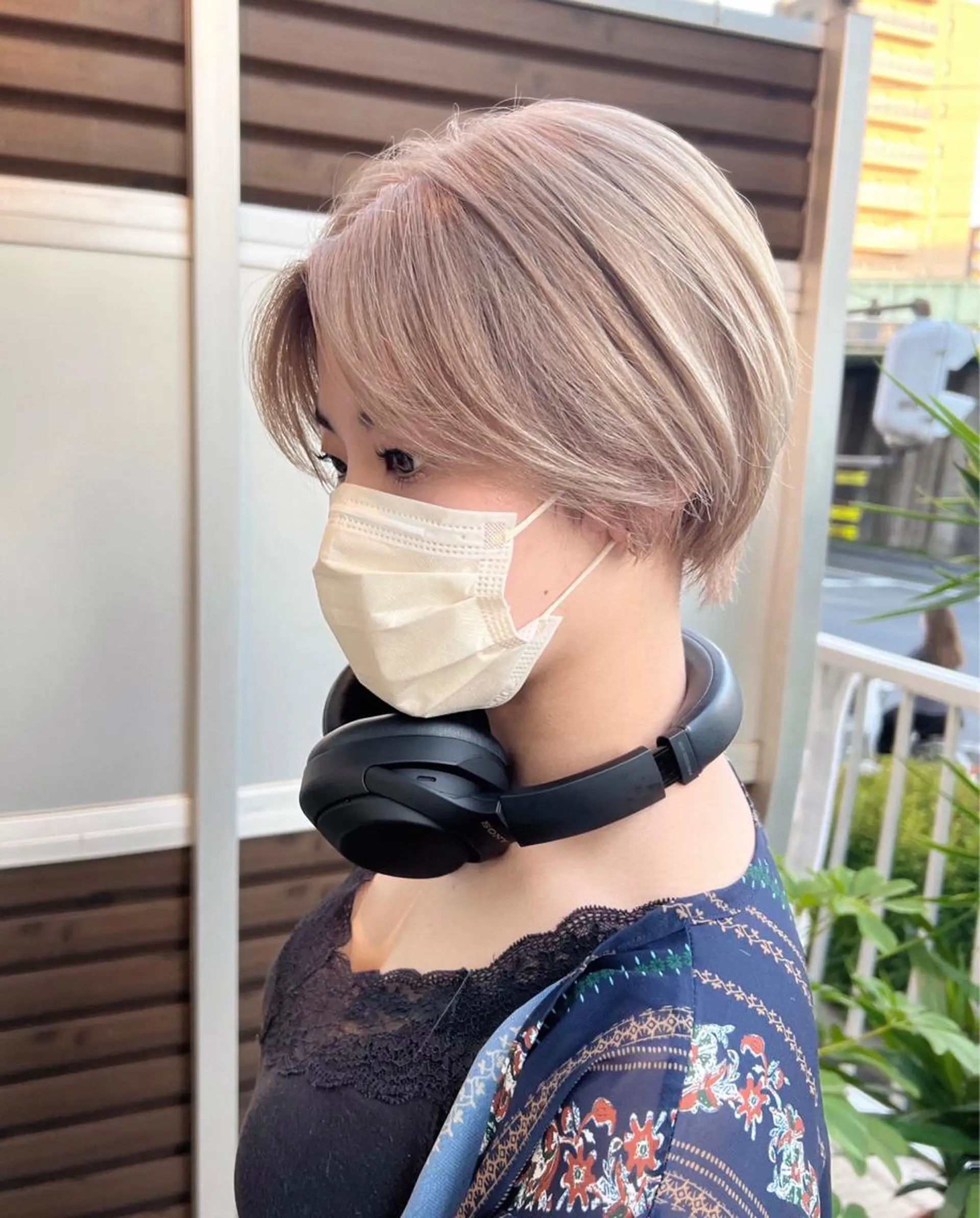 ショート カラー 🕶️佐藤 海李🐏のヘアスタイル