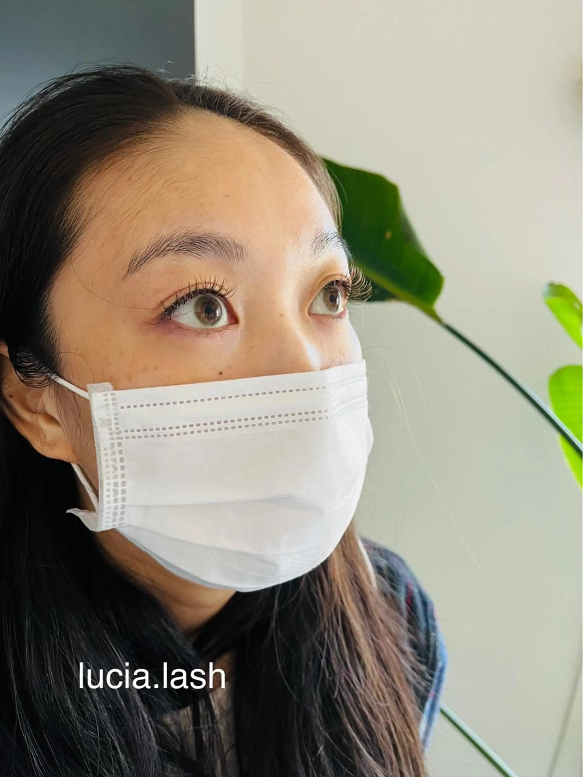 マツエク・マツパ カラーマツエク フラットラッシュ マツエク Lucia 小川のマツエク・マツパデザイン