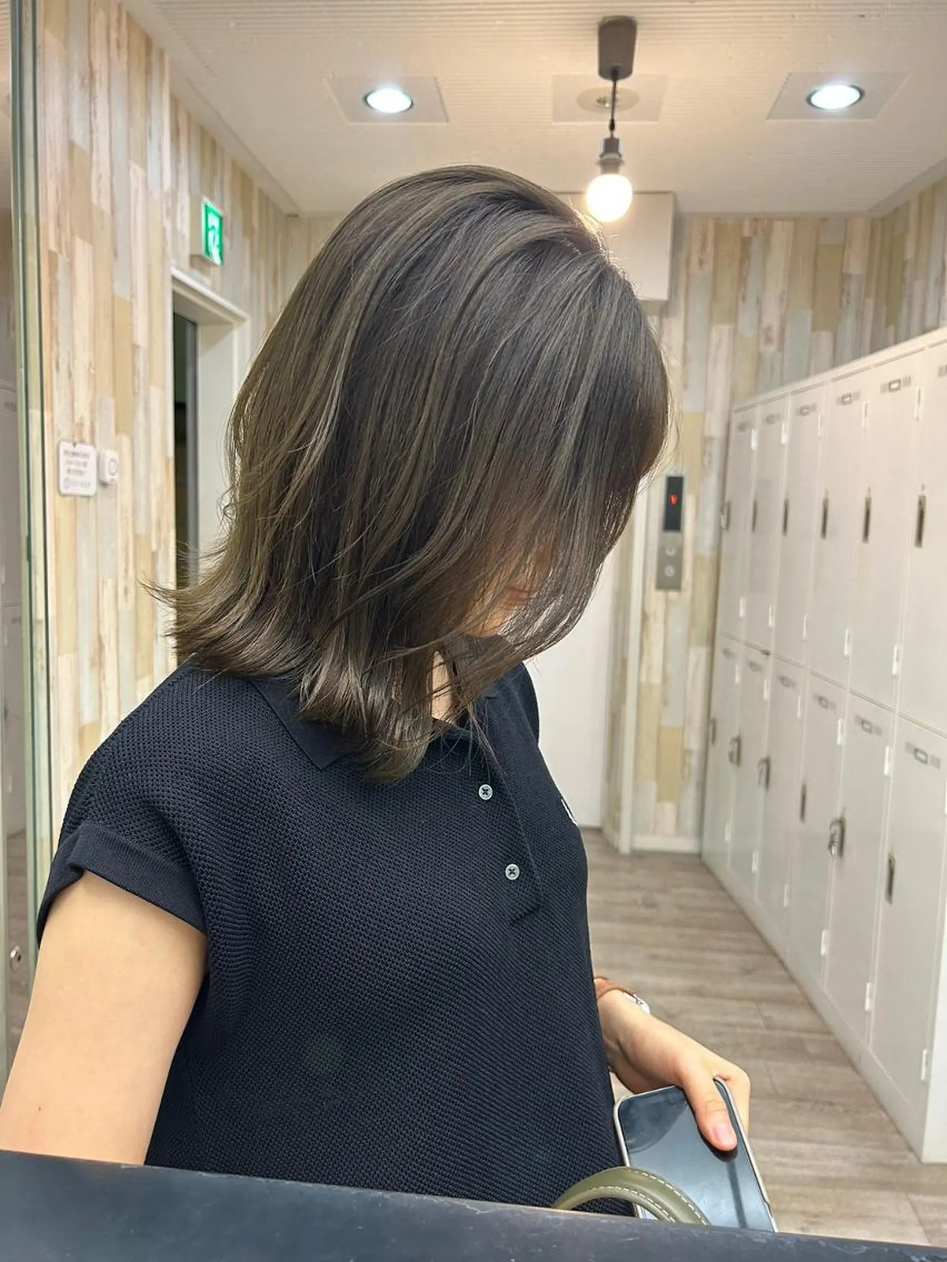 ショート カラー パーマ ヘアアレンジ バレイヤージュ ブリーチ ケアブリーチ ダブルカラー イヤリングカラー ROW町田🌹 大人可愛い/艶髪改善のヘアスタイル