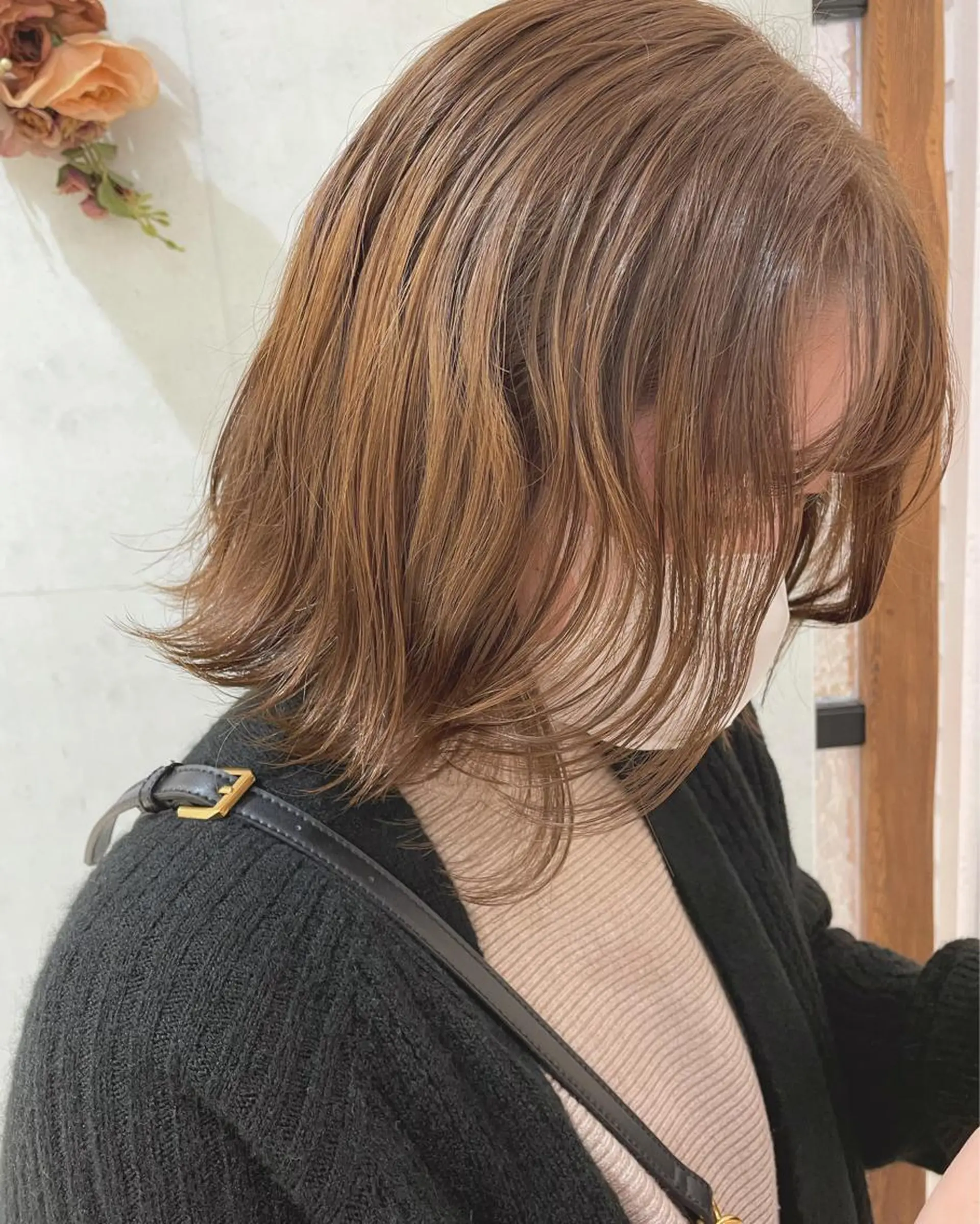 セミロング カラー 🩵ANELA東口 齋藤琴音💚のマツエク・マツパデザイン