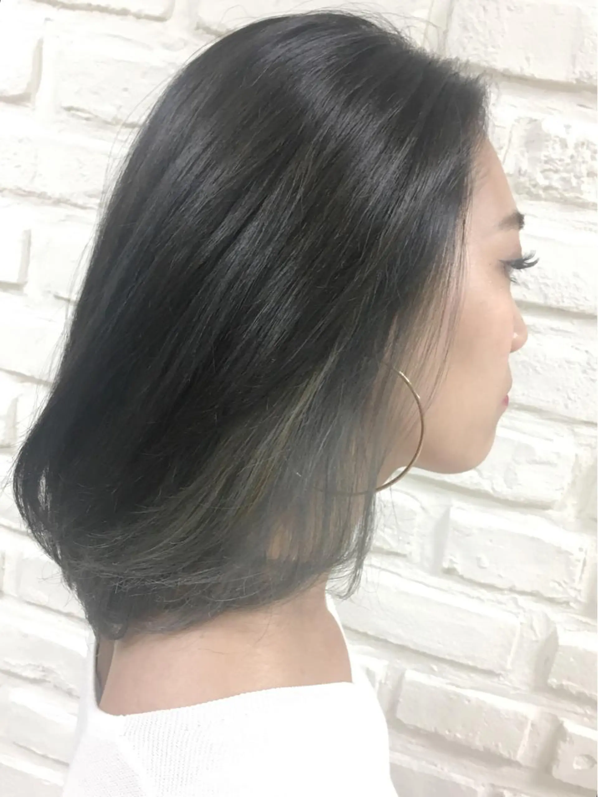 ミディアム ヘアカラー トリートメント K kasumiのヘアスタイル