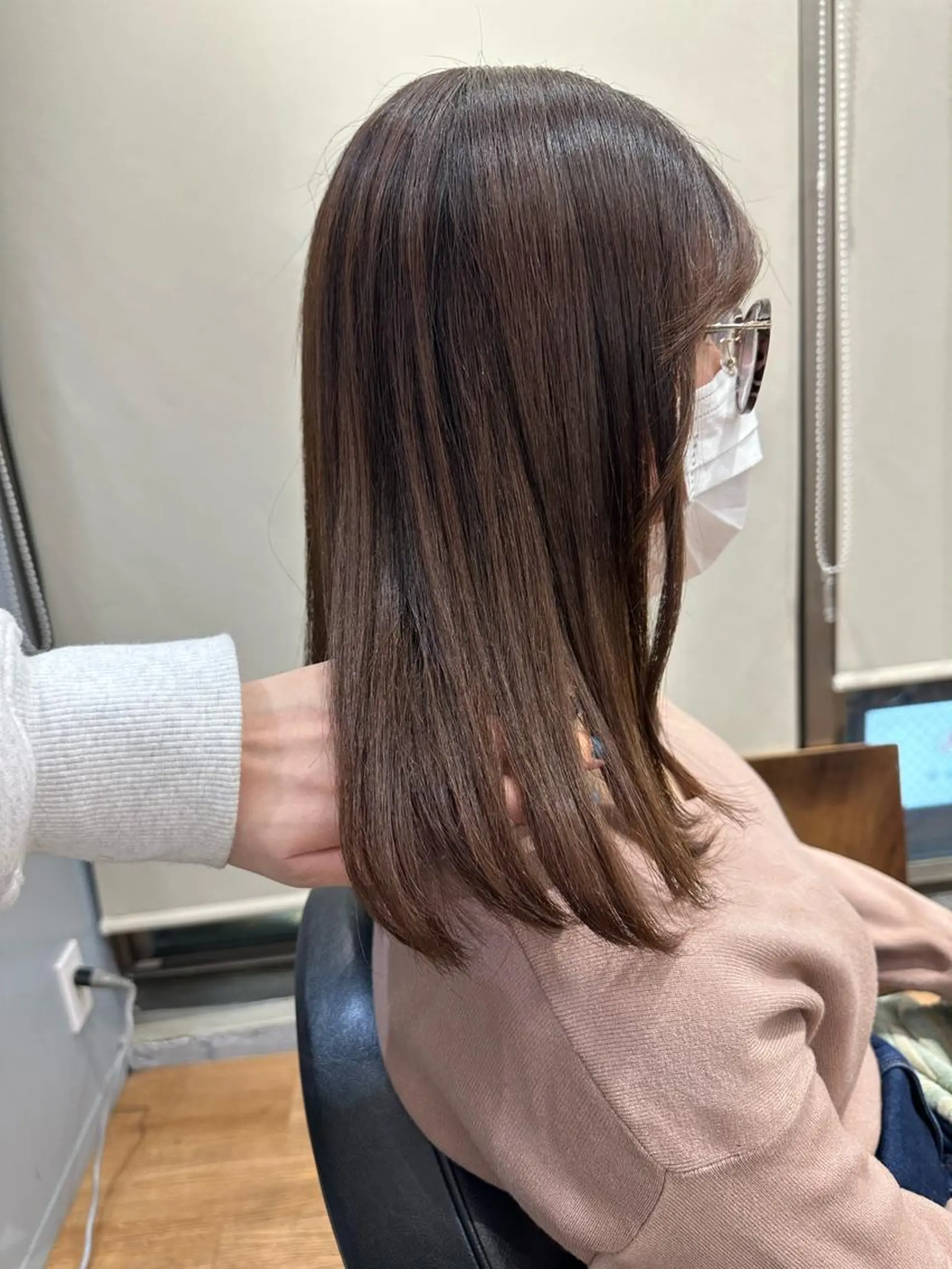 ミディアム トリートメント さとう あやかのヘアスタイル
