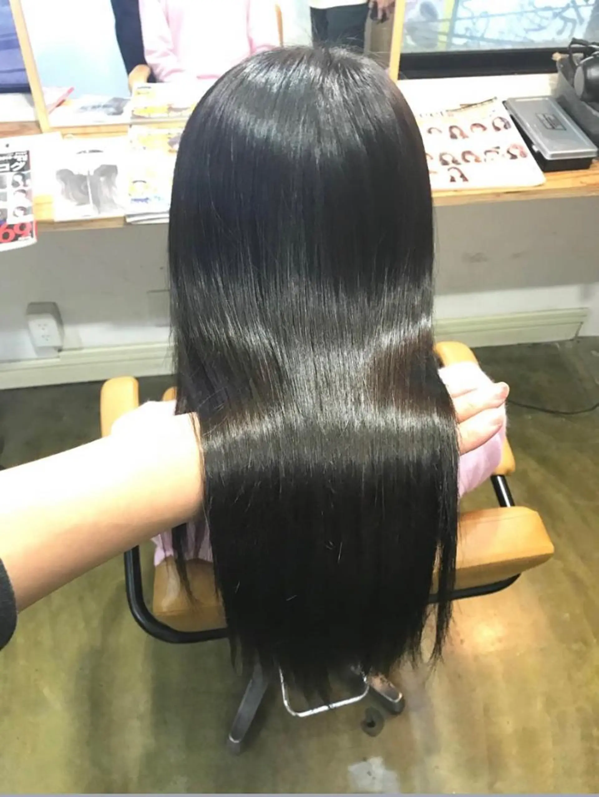 ロング カラー カット ヘアカラー 縮毛矯正 トリートメント 🌸髪質改善特化🌸 店長　ゆうやのヘアスタイル
