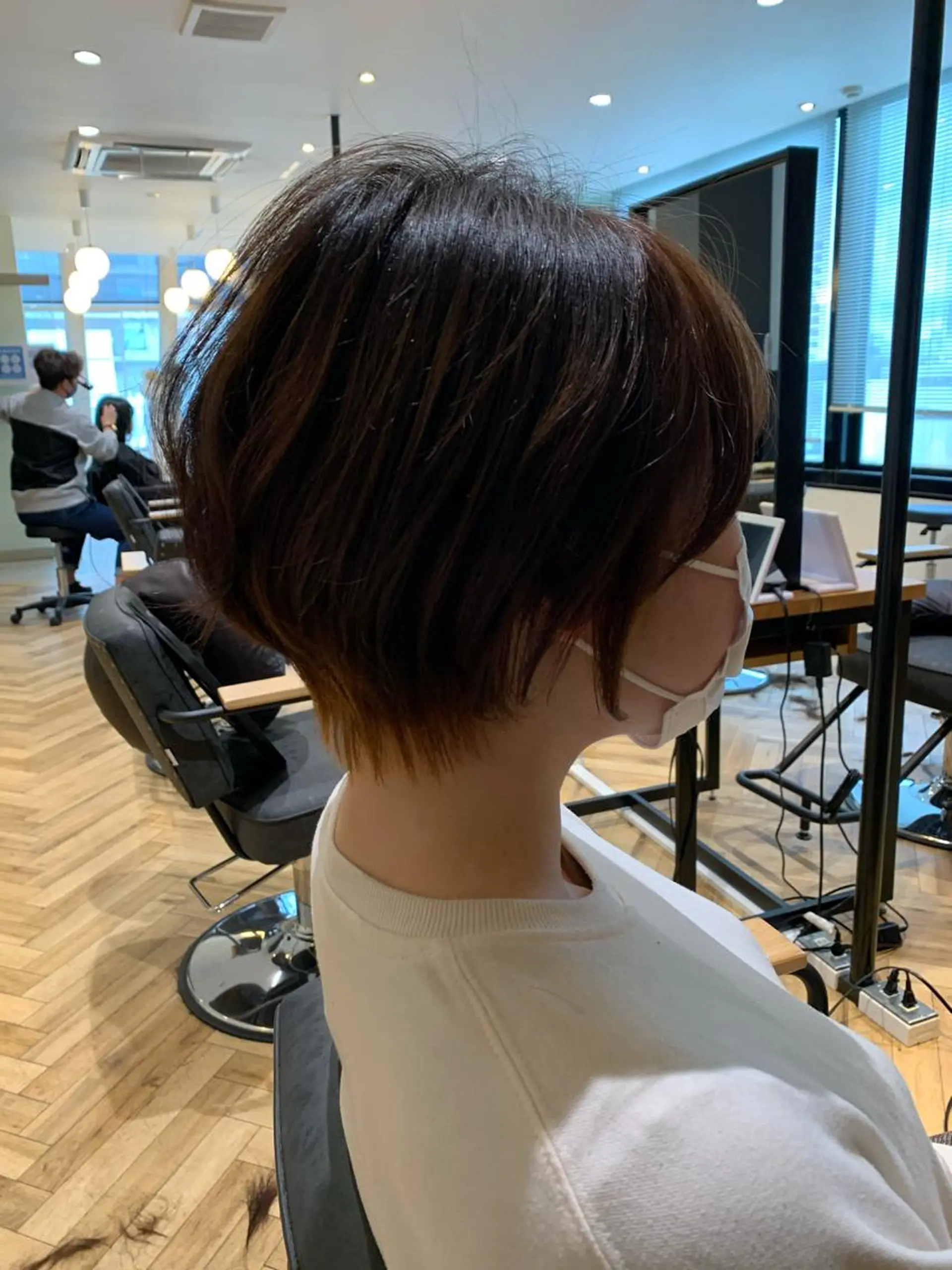ショート カラー 【S.BROOM】 店長　西川徹のヘアスタイル
