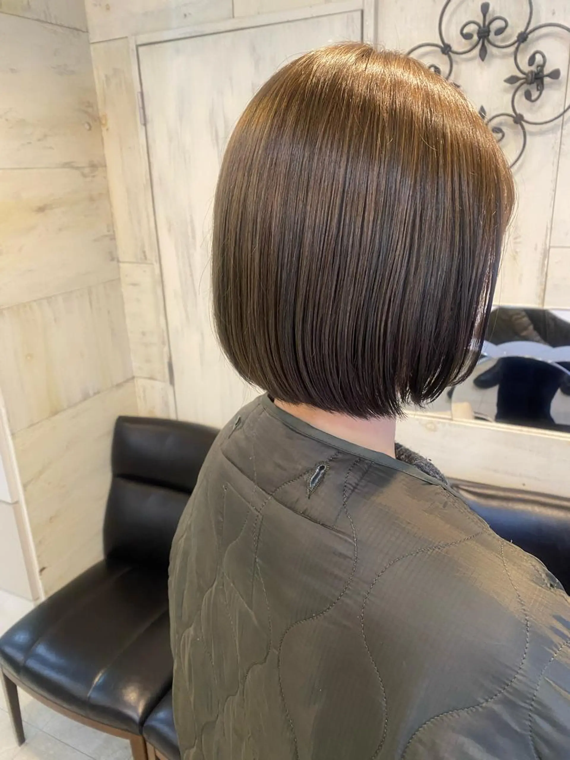 ショート カラー パーマ ヘアアレンジ 立川🤍韓国ヘア/ レイヤー🇰🇷🖤のヘアスタイル