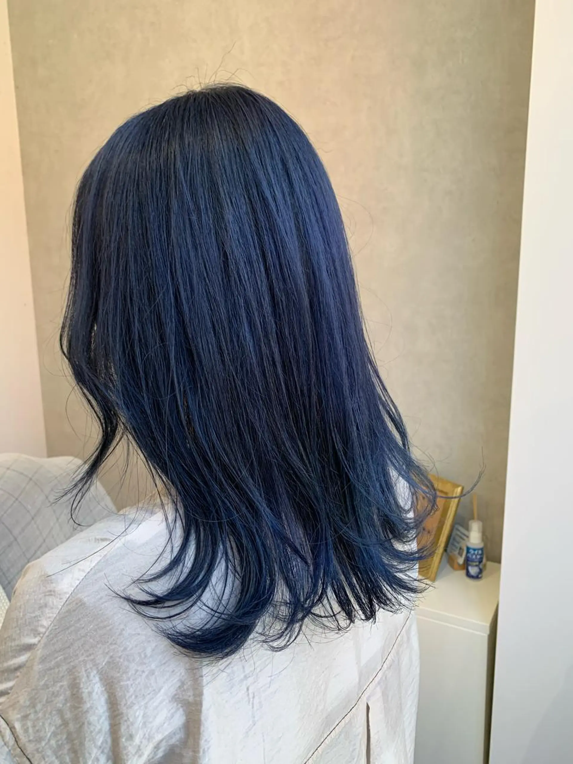 セミロング カット ヘアカラー トリートメント AMI🎀韓国ヘア keshiki大名のヘアスタイル