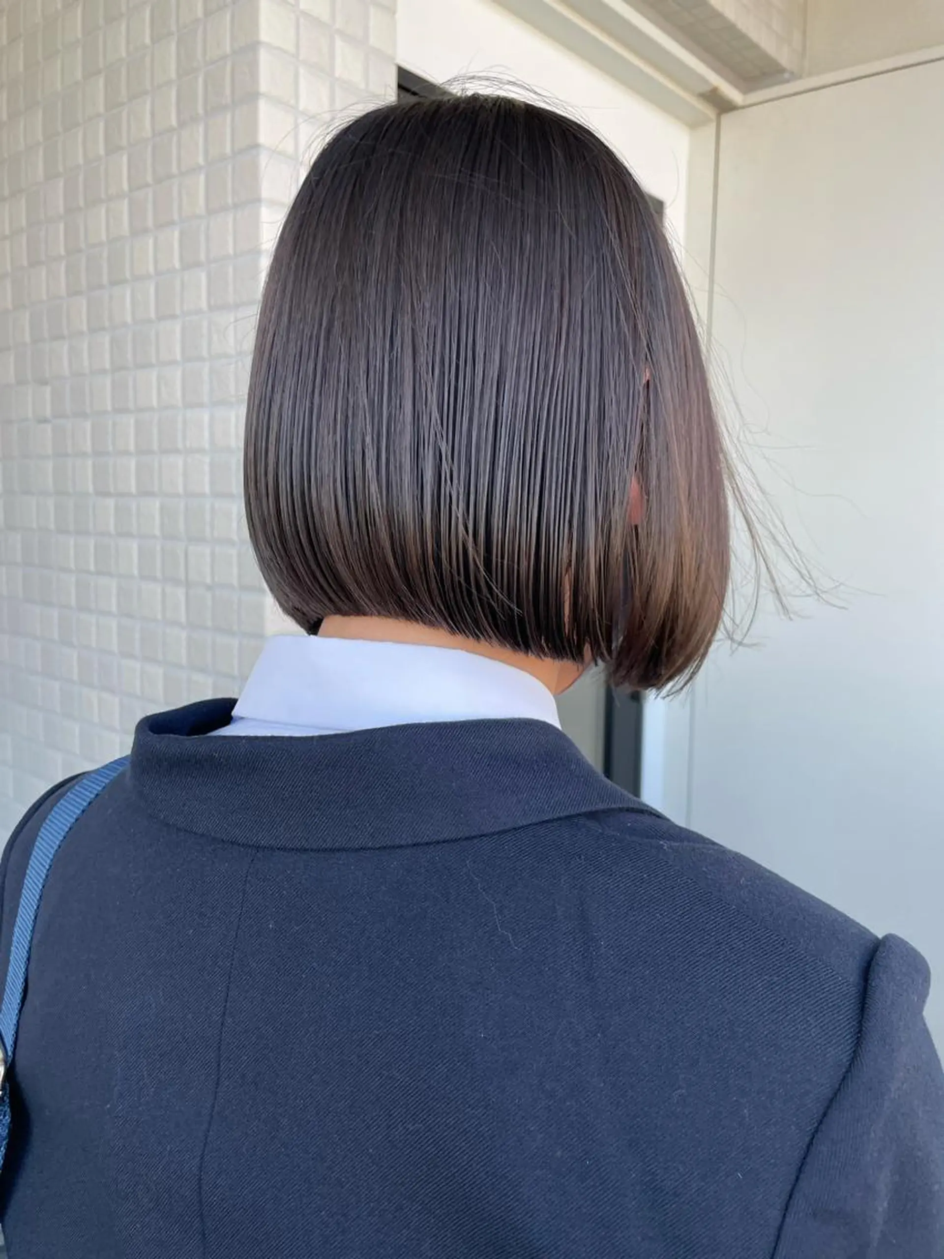 ショート ボブ カット パーマ トリートメント メンズ特化 パーマ/オザワのヘアスタイル