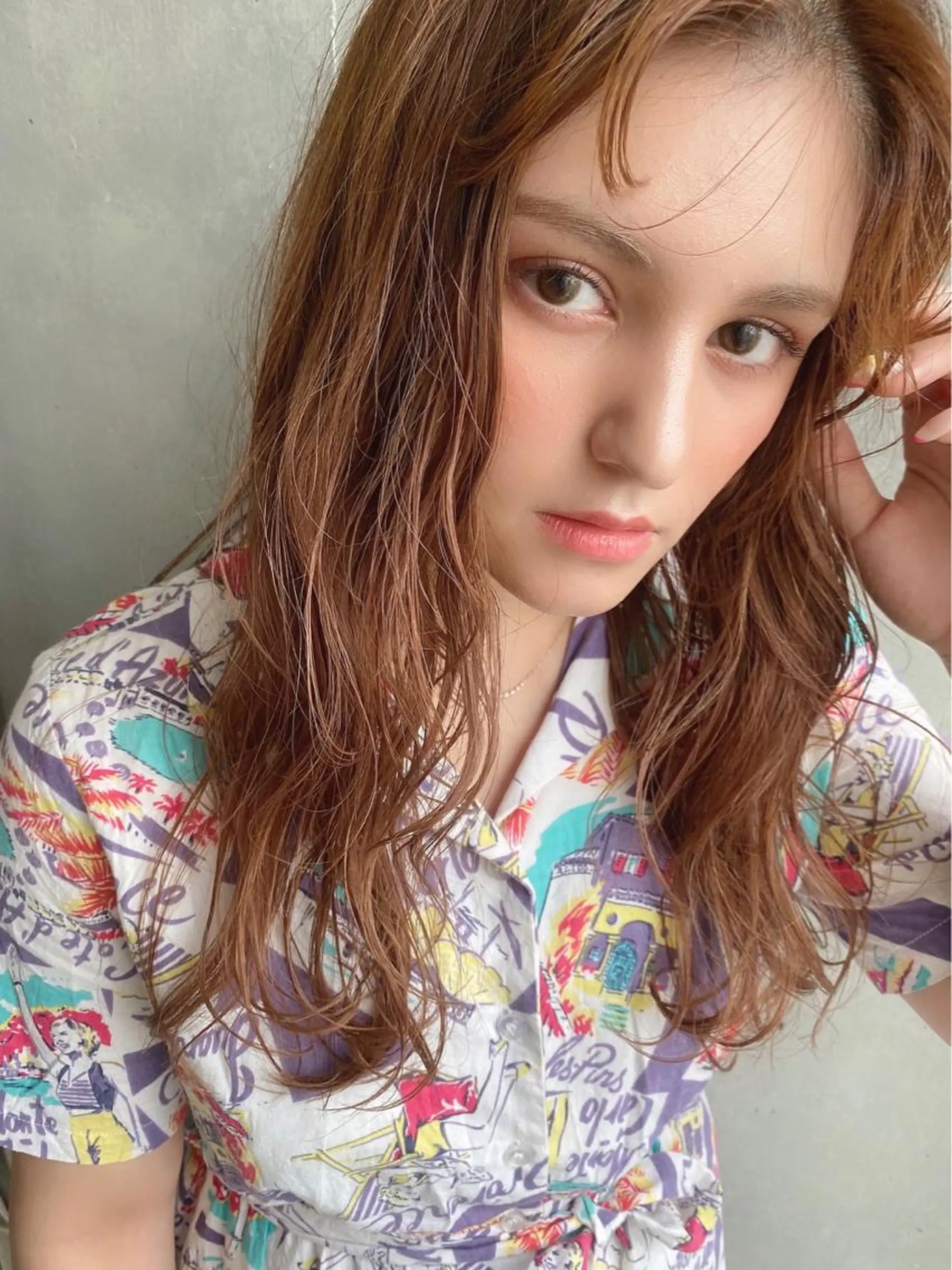 ロング カラー 艶髪🫧髪質改善🌿 結城綾菜のヘアスタイル