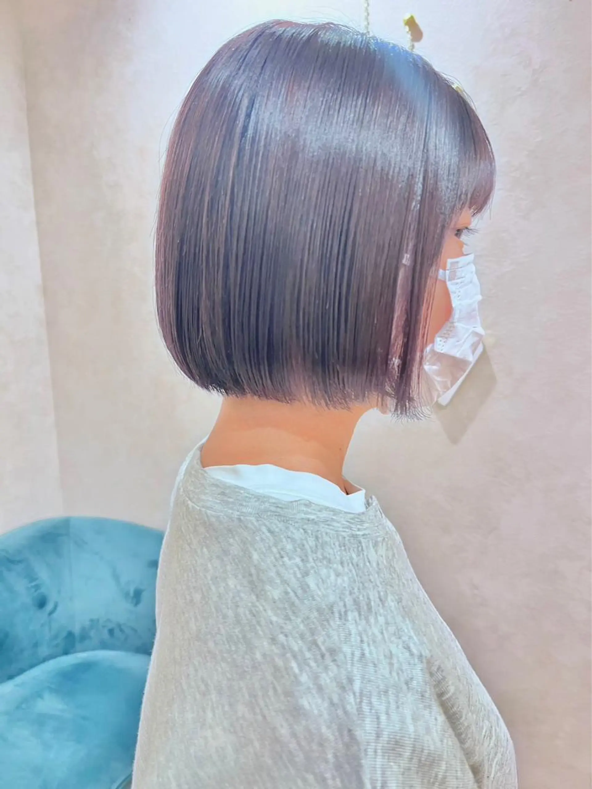 ショート カット 縮毛矯正 トリートメント ✨髪質改善特化✨副 店長椎葉信乃介のヘアスタイル