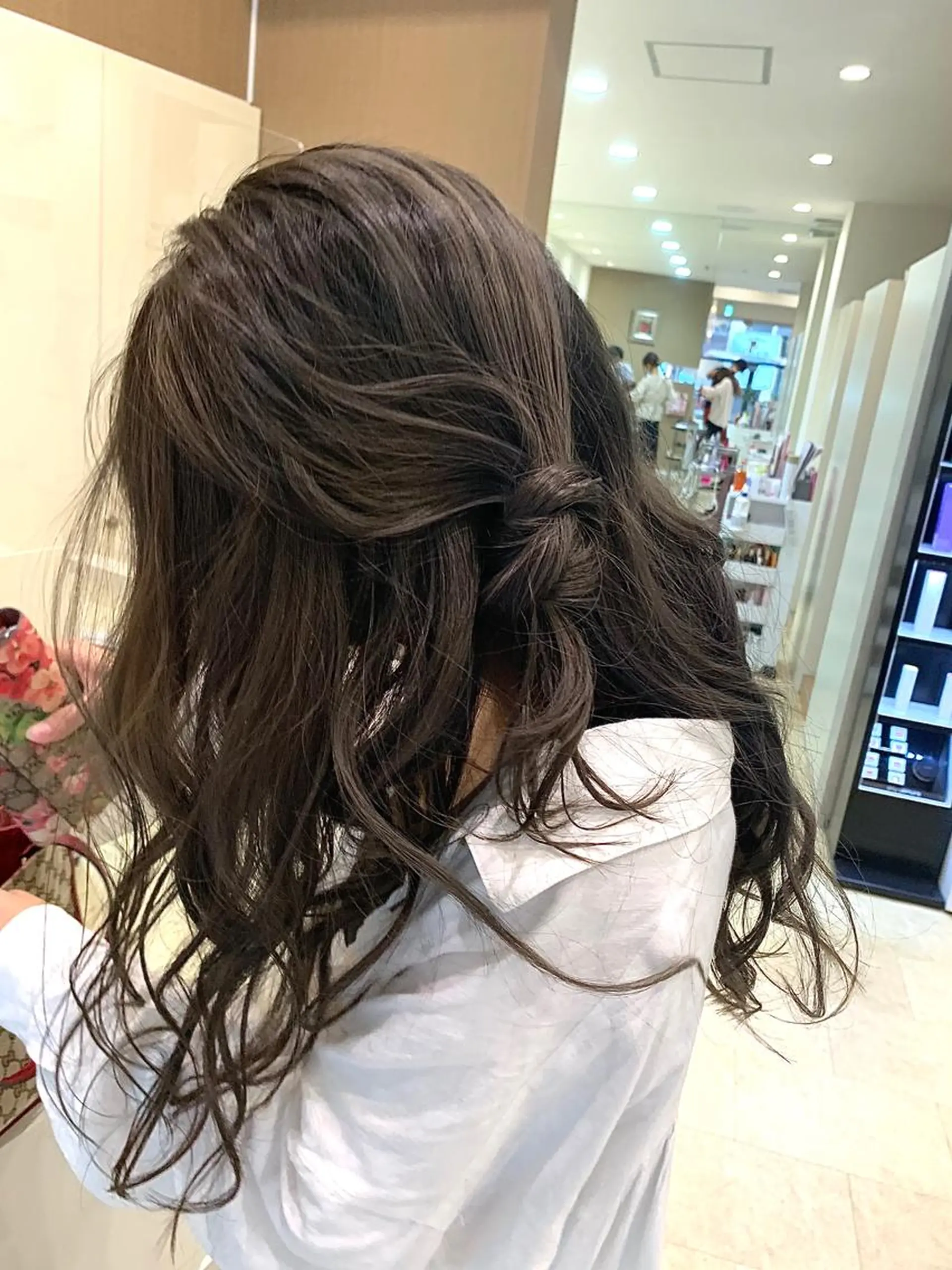 ロング カラー バレイヤージュ レイヤーカット メンズカット/レイヤ ーカット大名Lay.のヘアスタイル