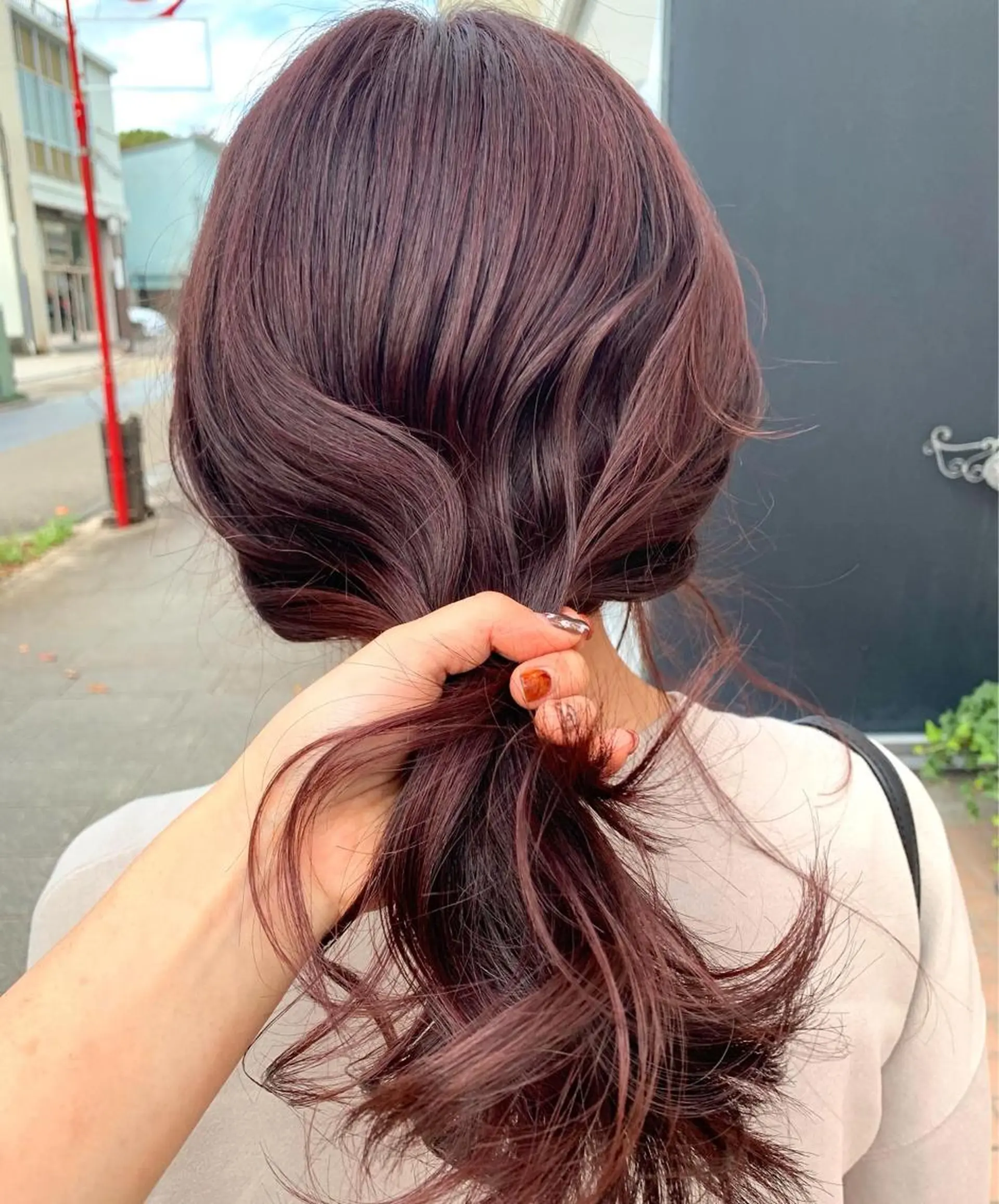 セミロング カラー Lunapiena所属・Lunapiena 🫧ナナのヘアスタイル