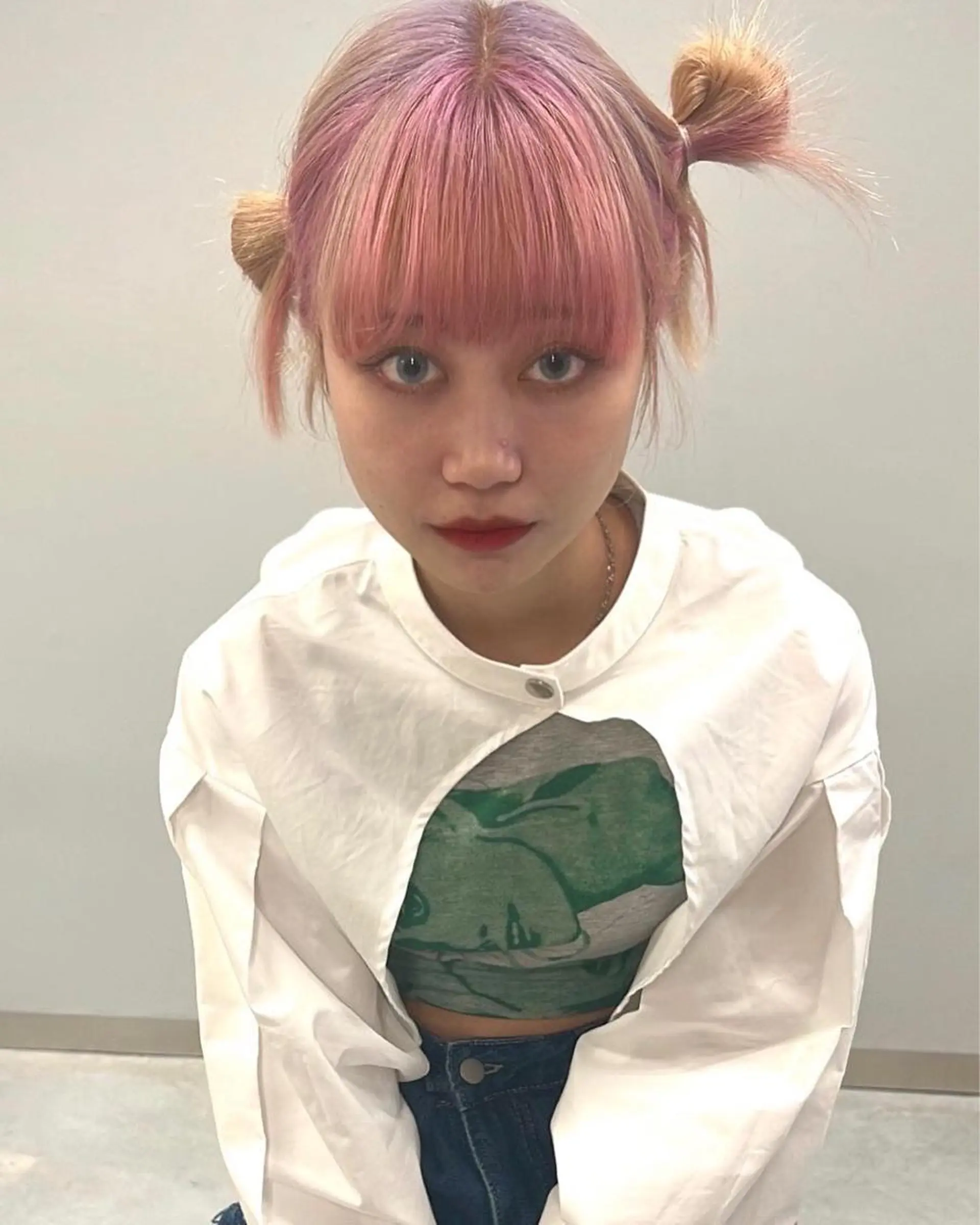 ミディアム お団子ヘア TOBITA TAKARAのヘアスタイル