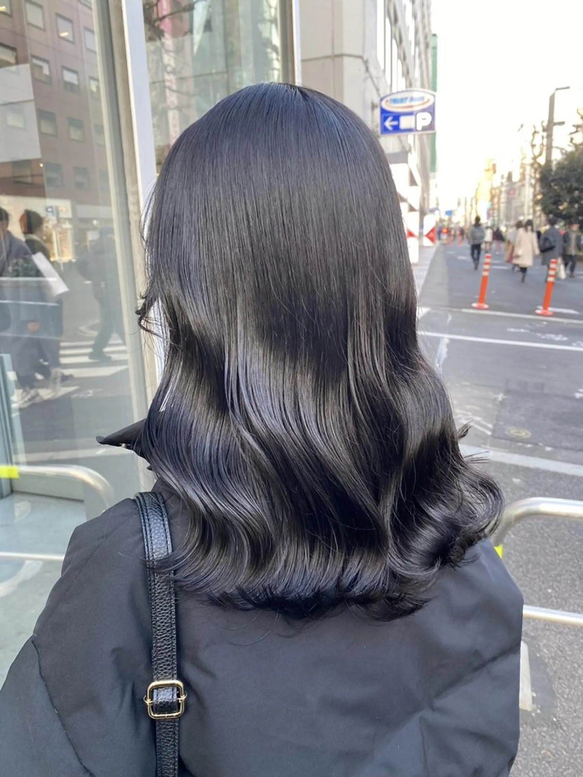 カラー 暗め透明感カラー🤍 銀座TUNE🤍のヘアスタイル