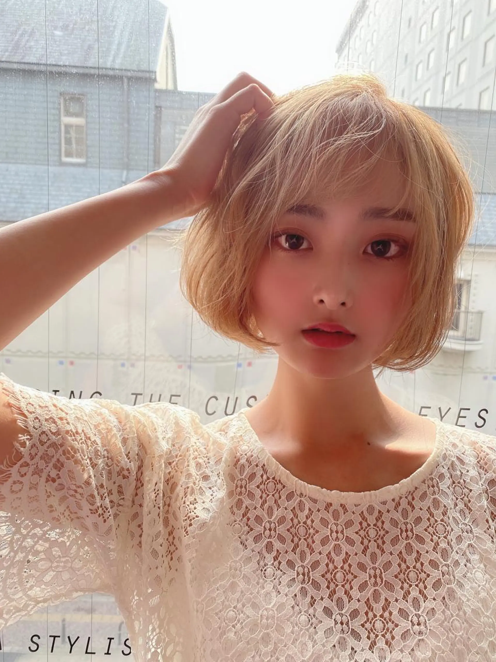 ショート カラー パーマ ヘアアレンジ メンズ ヘアカラー ChuDuck所属・🐮ChuDuck 代表　SHOTA🐮のヘアスタイル