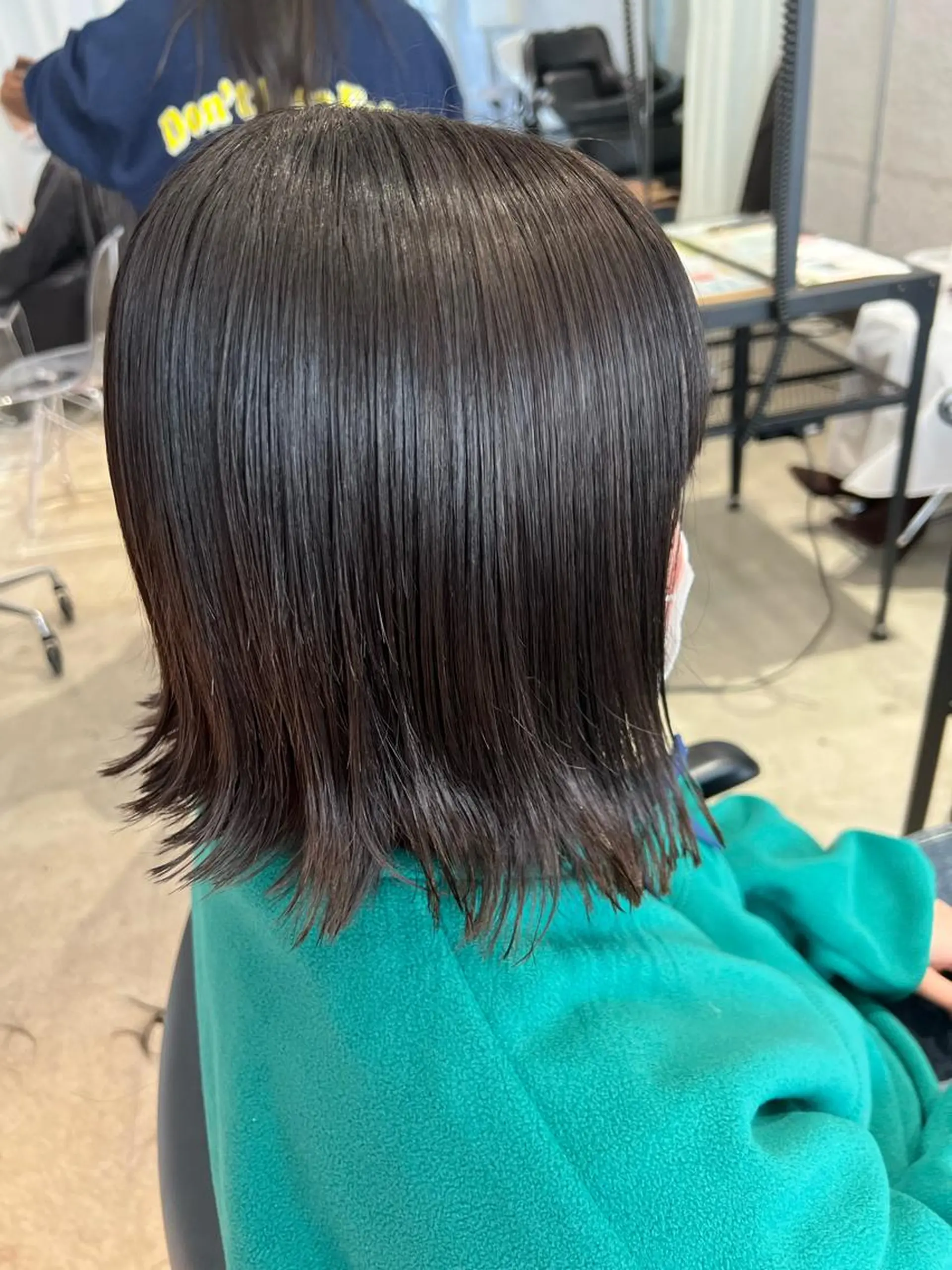 ショート 切りっぱなしボブ ボブ オタク美容師💟 チバコナツのヘアスタイル
