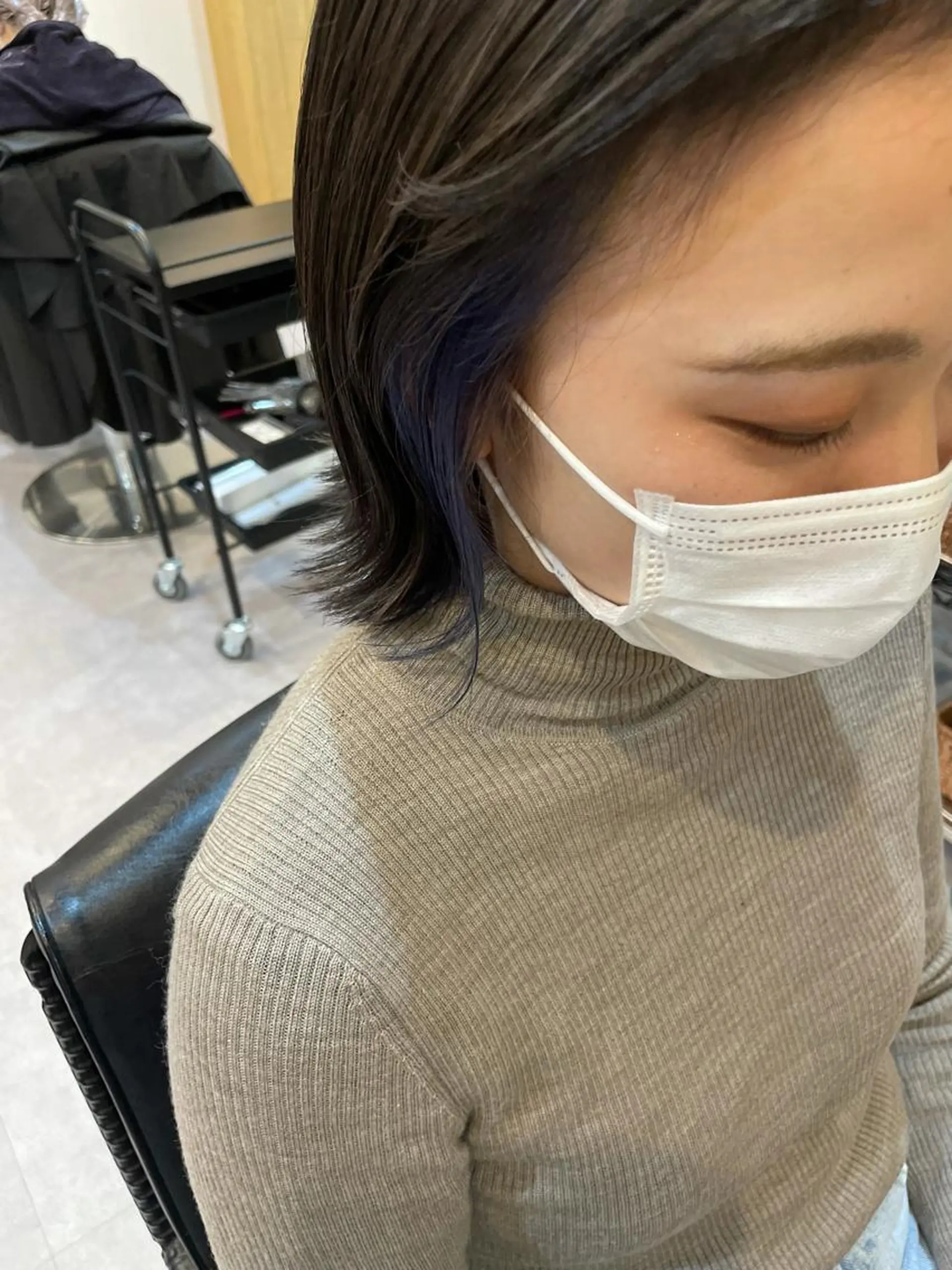 カラー yohaku misakiのヘアスタイル