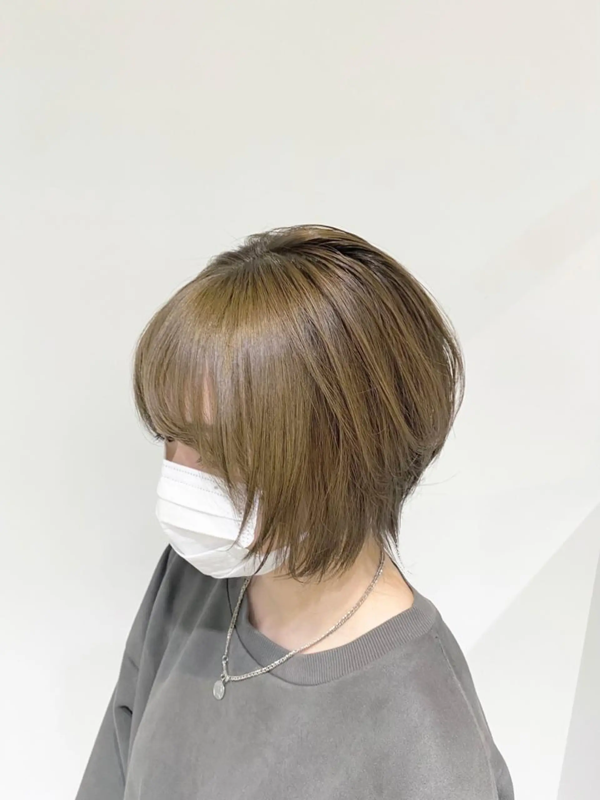 ショート ヘアカラー トリートメント motel所属・モデルや芸能人も通う ✨マンツーマンサロンのヘアスタイル