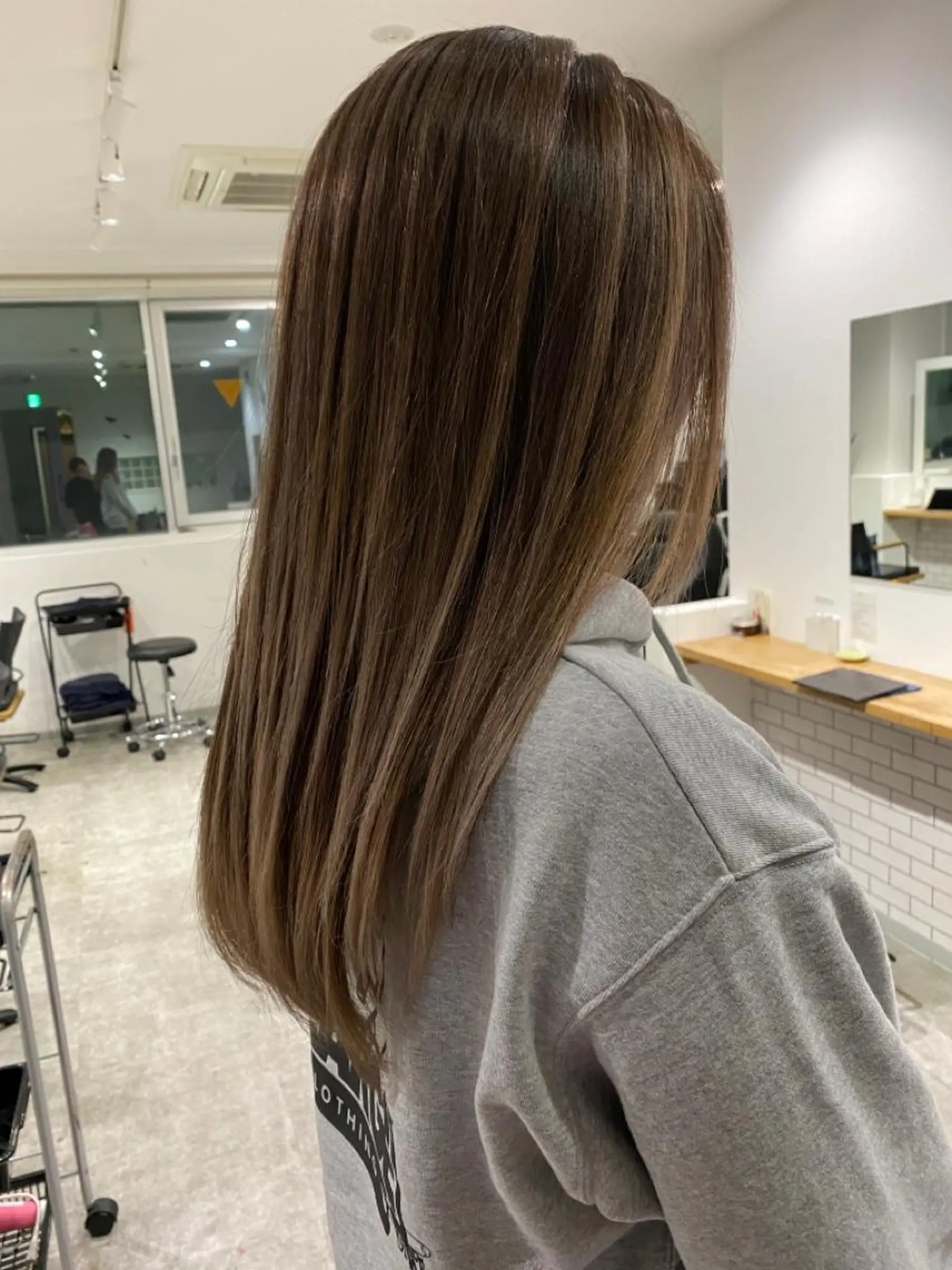 ミディアム カラー JILBLAN京都 ショート/ハイライトのヘアスタイル