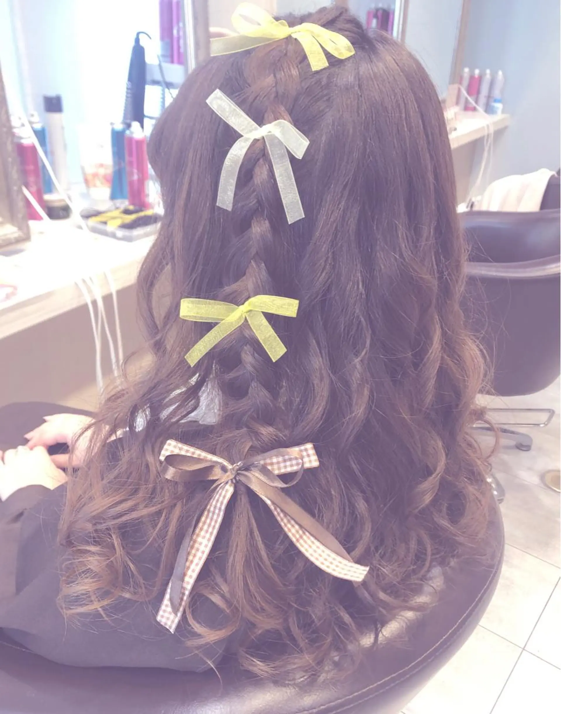 ヘアアレンジ ヘアセット Kanami ❤︎のヘアスタイル