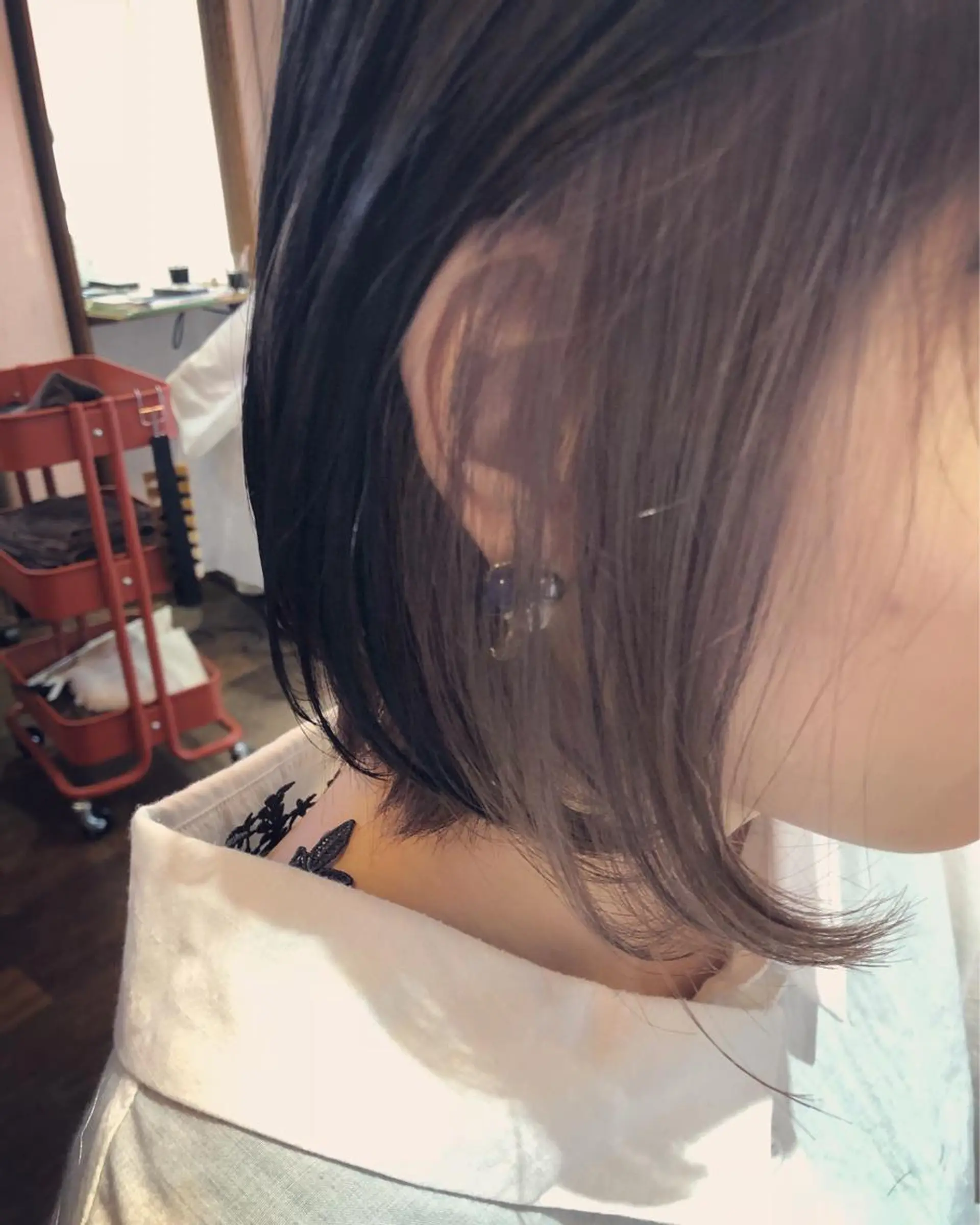 ショート カラー ラベンダーカラー カット ヘアカラー トリートメント 原宿サロン代表 デザインカラー伊藤卓のヘアスタイル