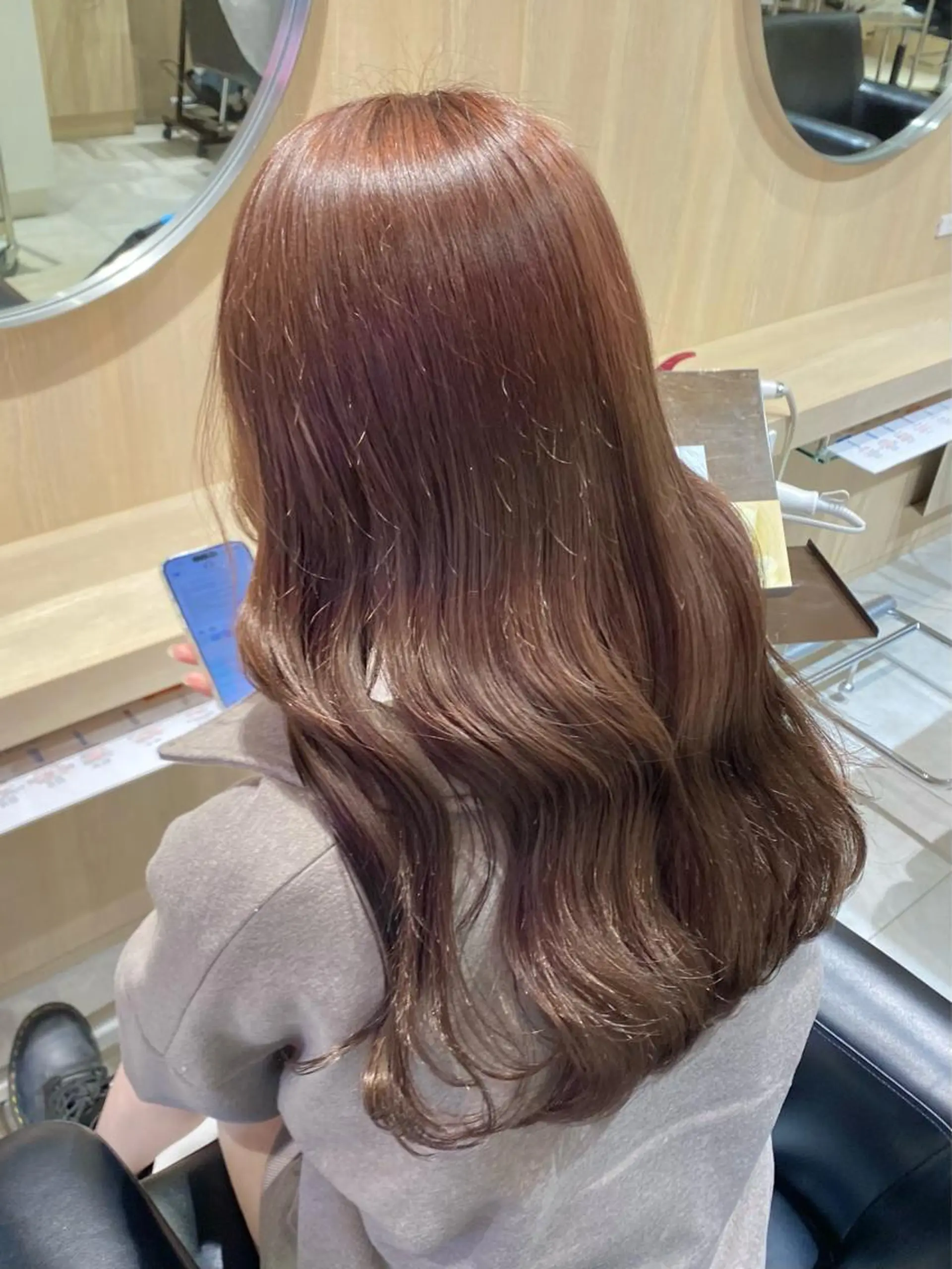 ロング カラー ヘアカラー 荒谷 薫のヘアスタイル