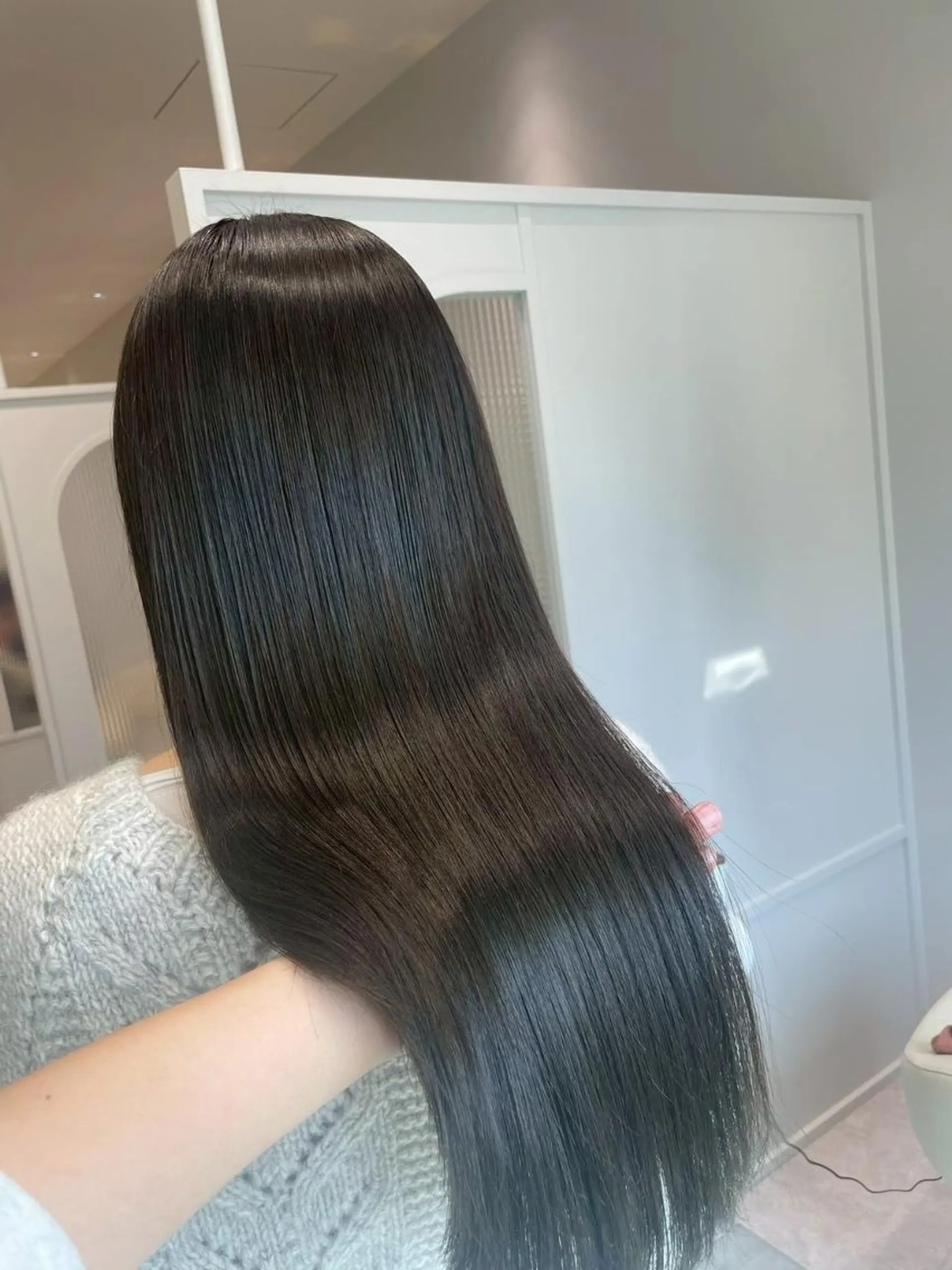 ロング 縮毛矯正 トリートメント 天王寺/阿倍野 tocca rieのヘアスタイル