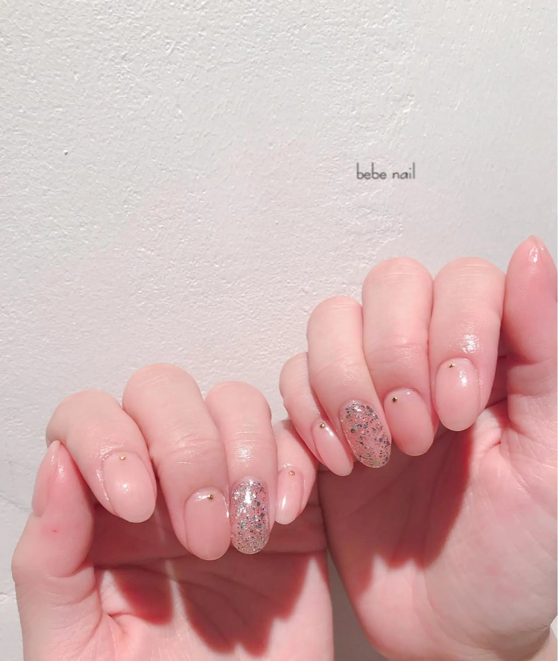 ネイル ジェルネイル パラジェル シンプルネイル Ann. nail.tokyo所属・Ann nailのネイルデザイン