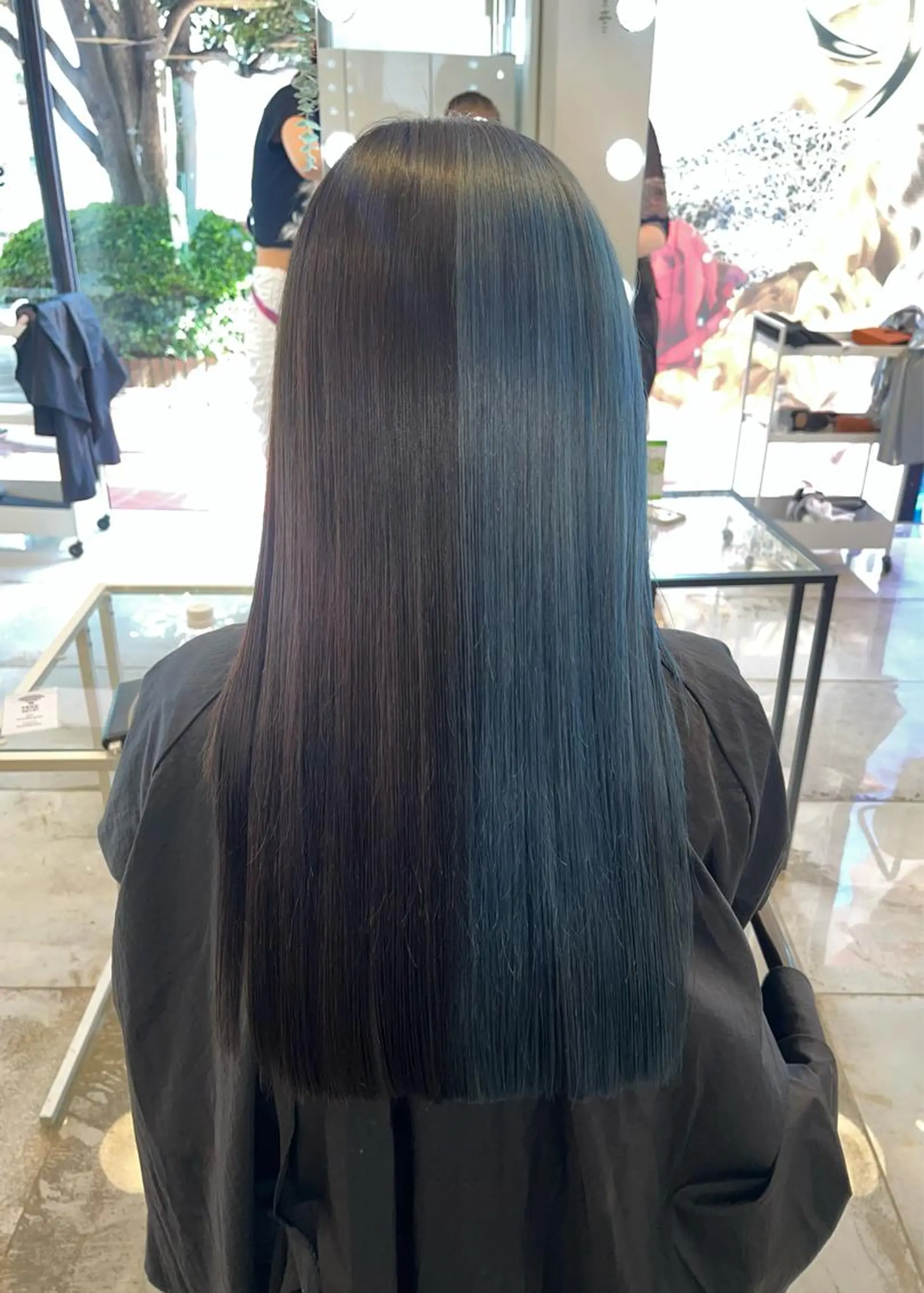 ロング カラー トリートメント ヘッドスパ @kyoniyy KYONIのヘアスタイル