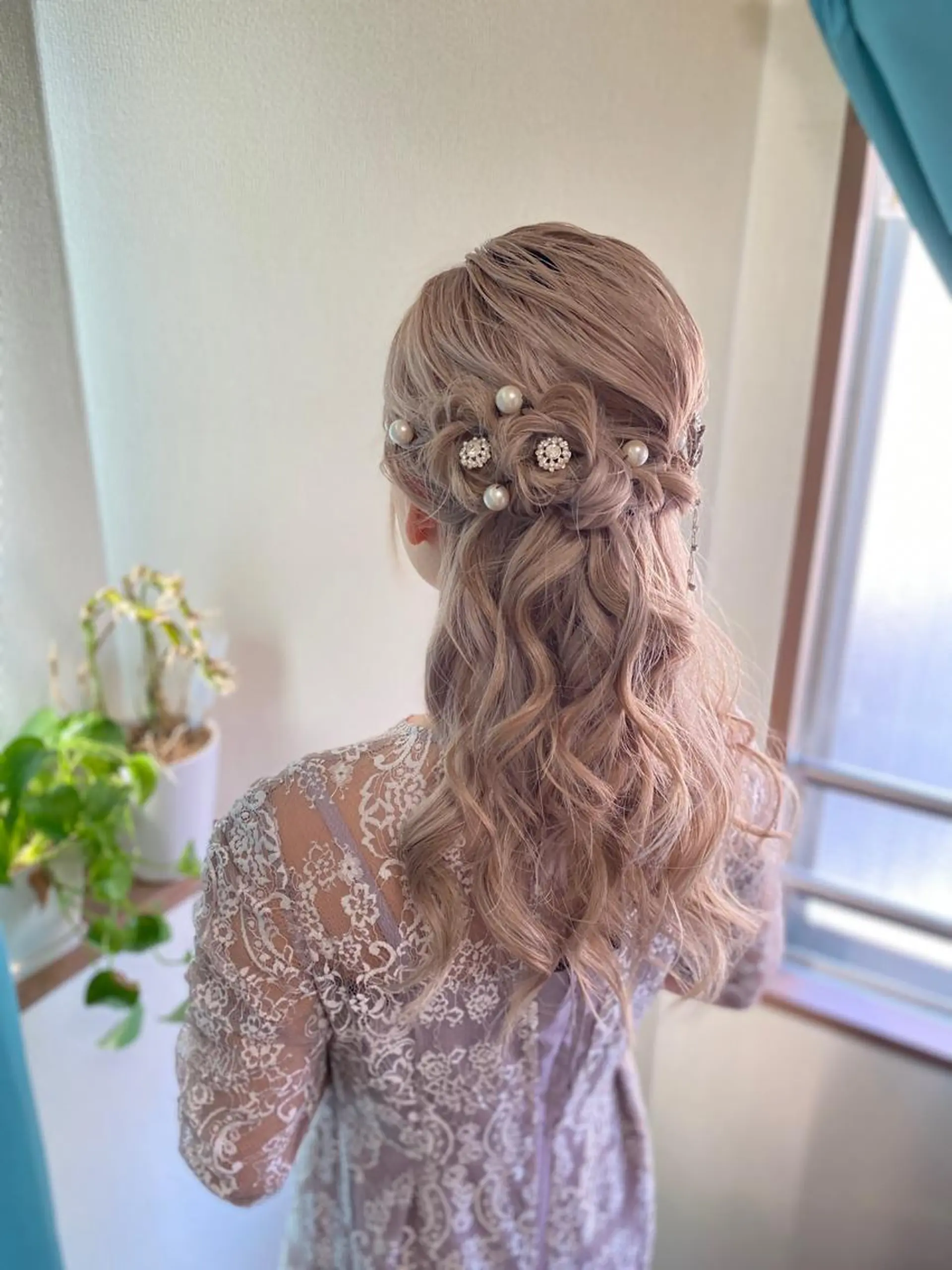 ロング ヘアアレンジ ヘアセット hairmake Sakura松本真理のヘアスタイル