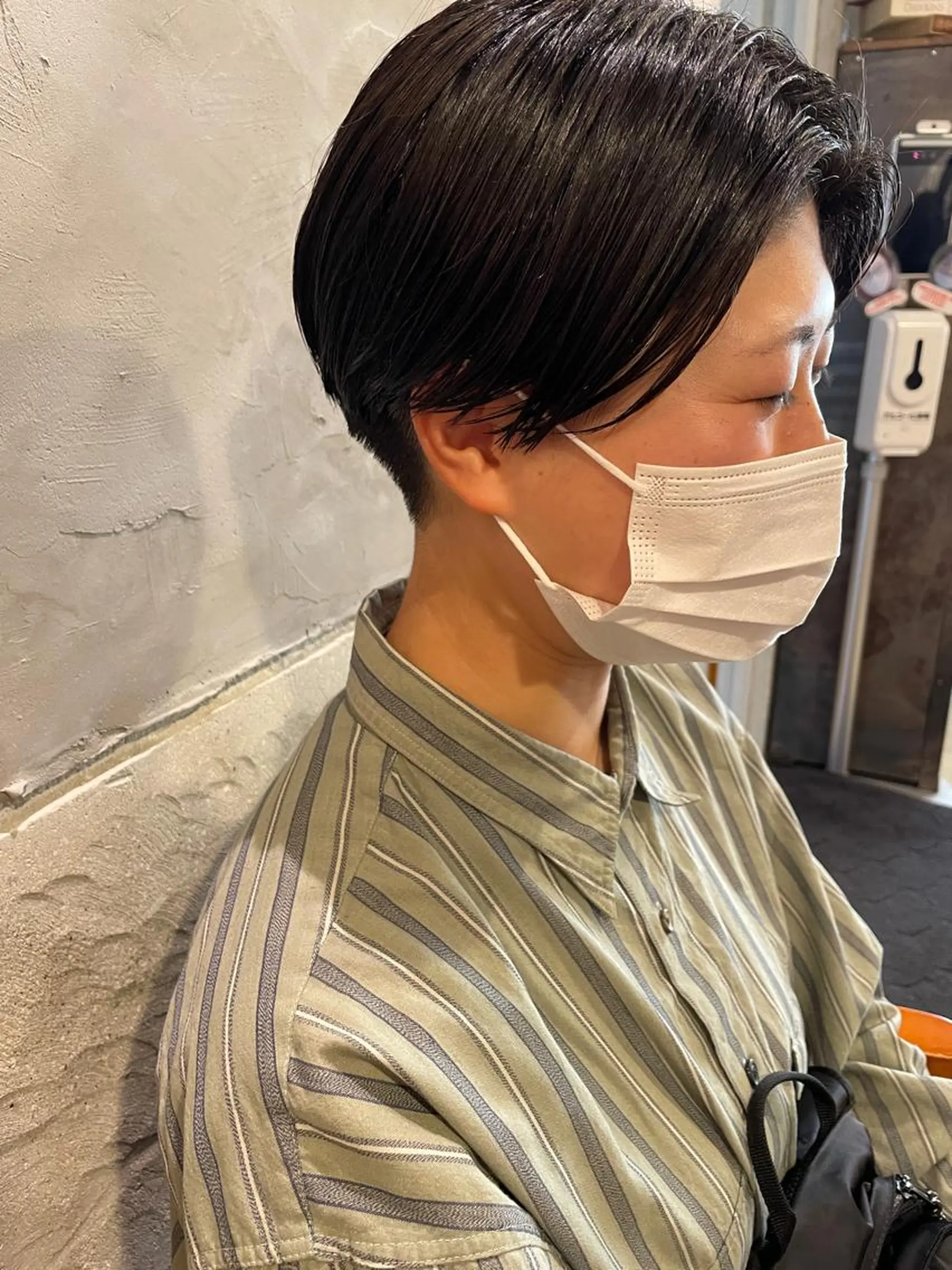 ショート カット さの あやねのヘアスタイル