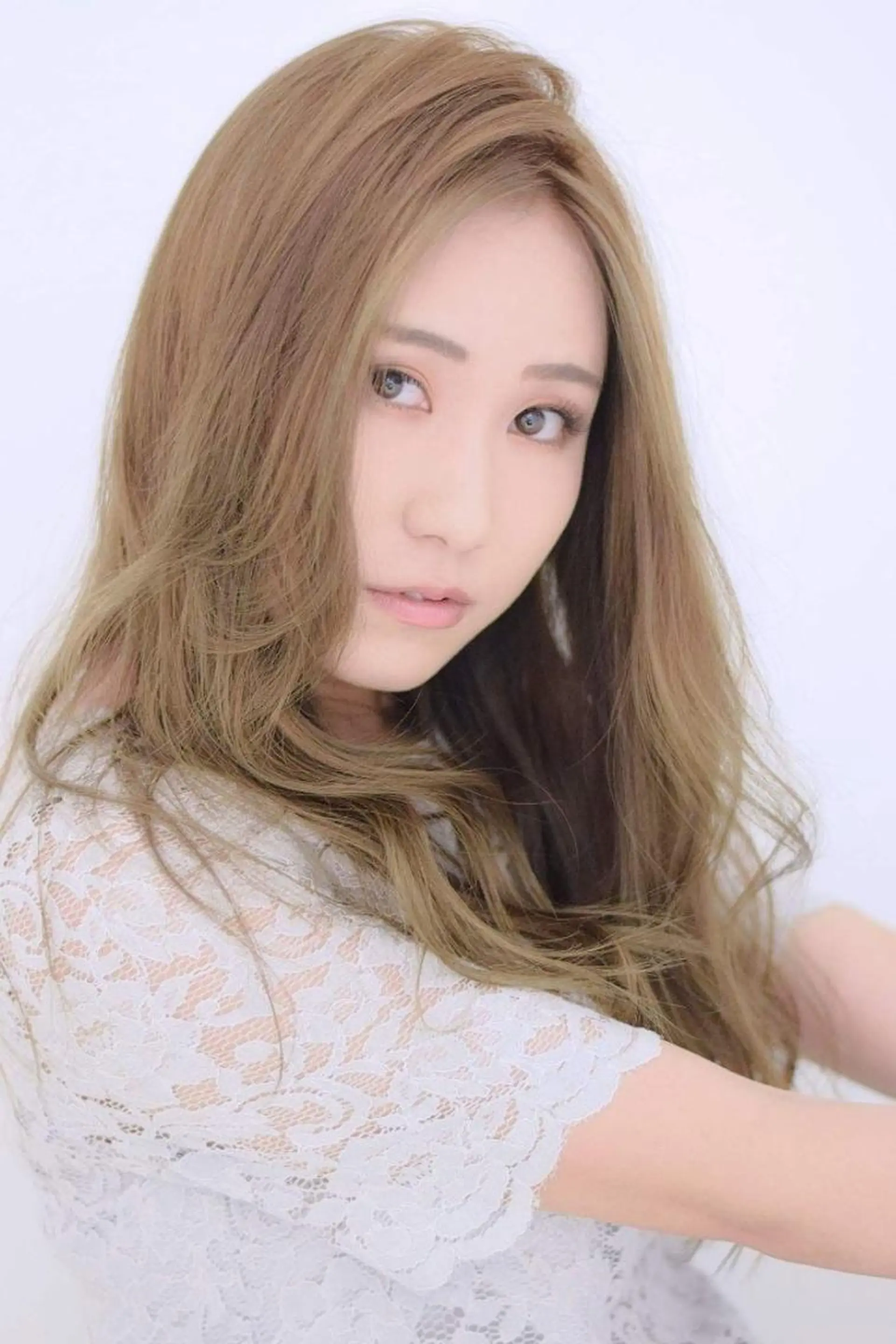 ロング ヘアカラー 鈴木 貴之のヘアスタイル