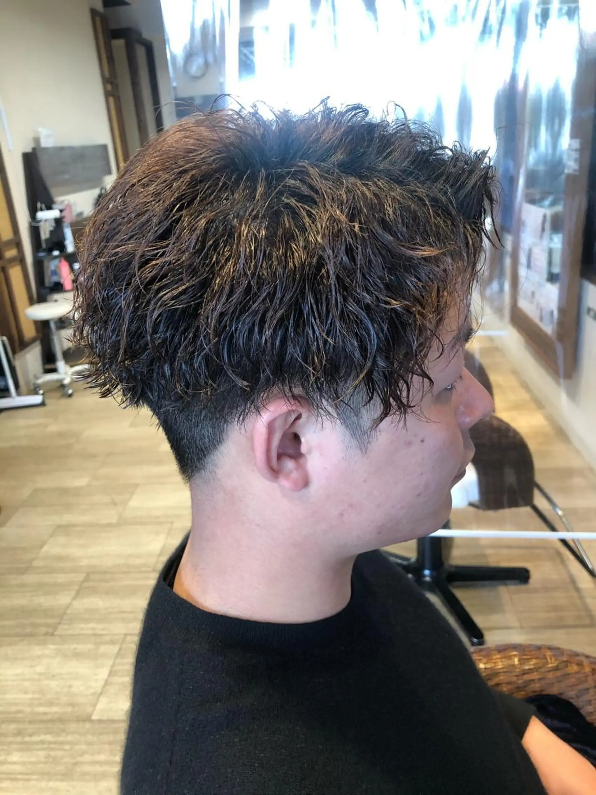 ショート パーマ メンズ メンズパーマ/ スパイキー/神田正紀のヘアスタイル