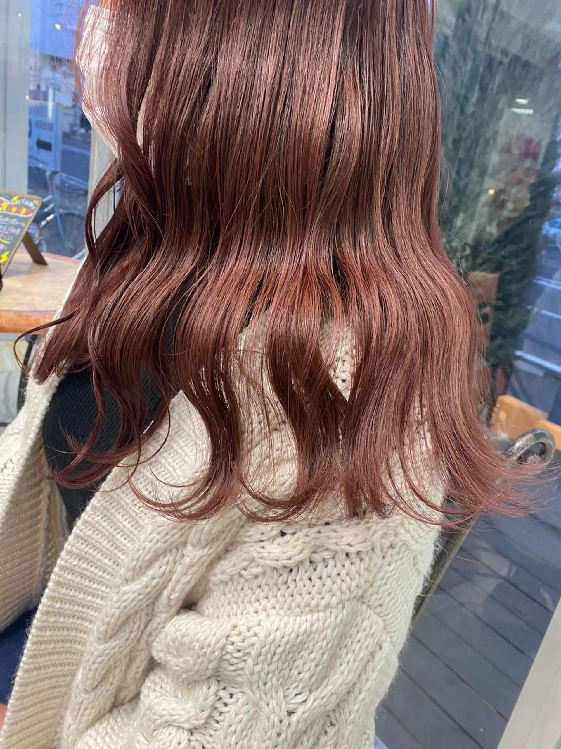 ロング カラー カット ヘアカラー 💚ミヤマ アンナ☘️のヘアスタイル