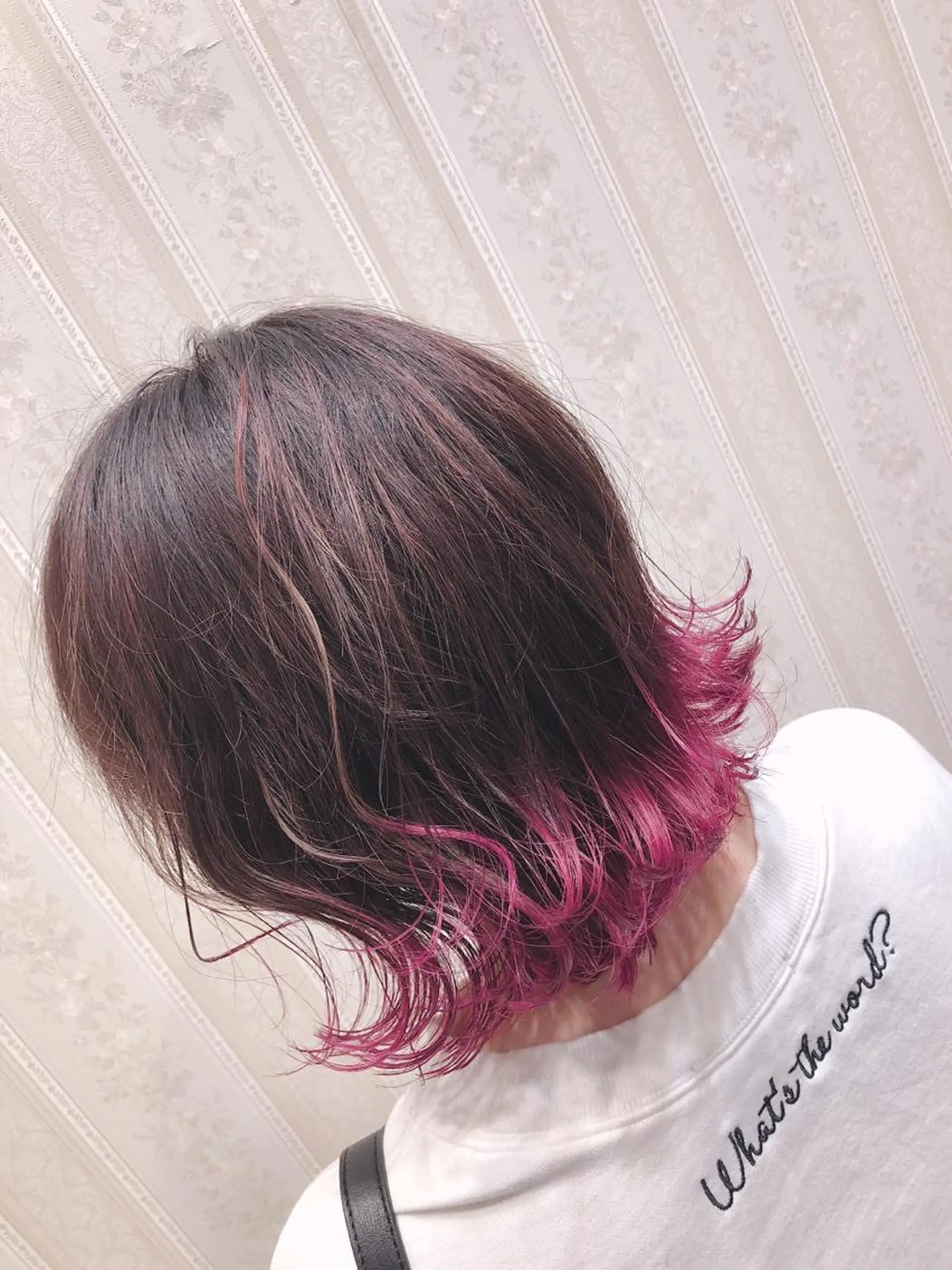ショート カラー ヘアカラー トリートメント 名畑 裕貴のヘアスタイル