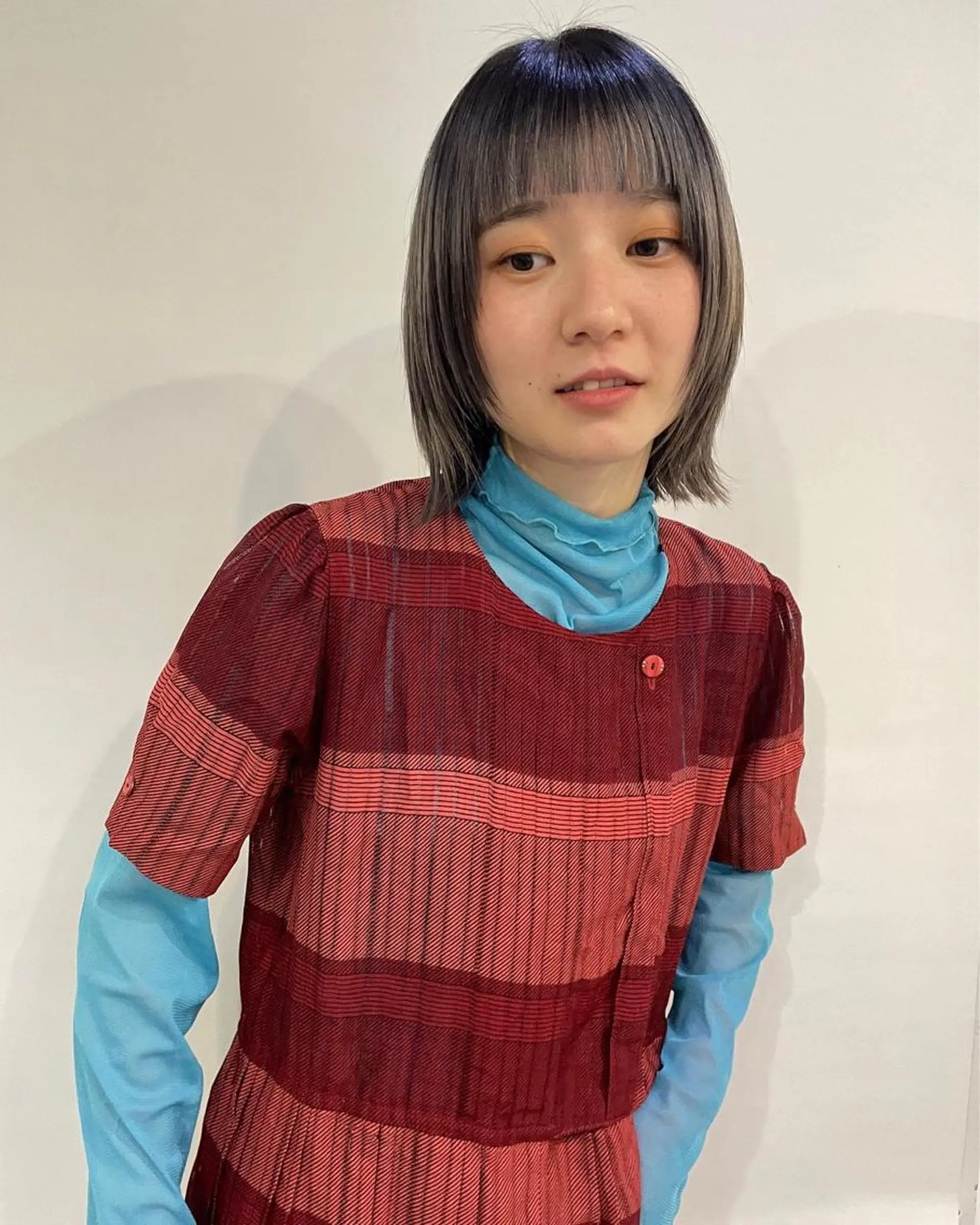 ショート カラー silo所属・silo MOKA 顔周りカット🦦のヘアスタイル